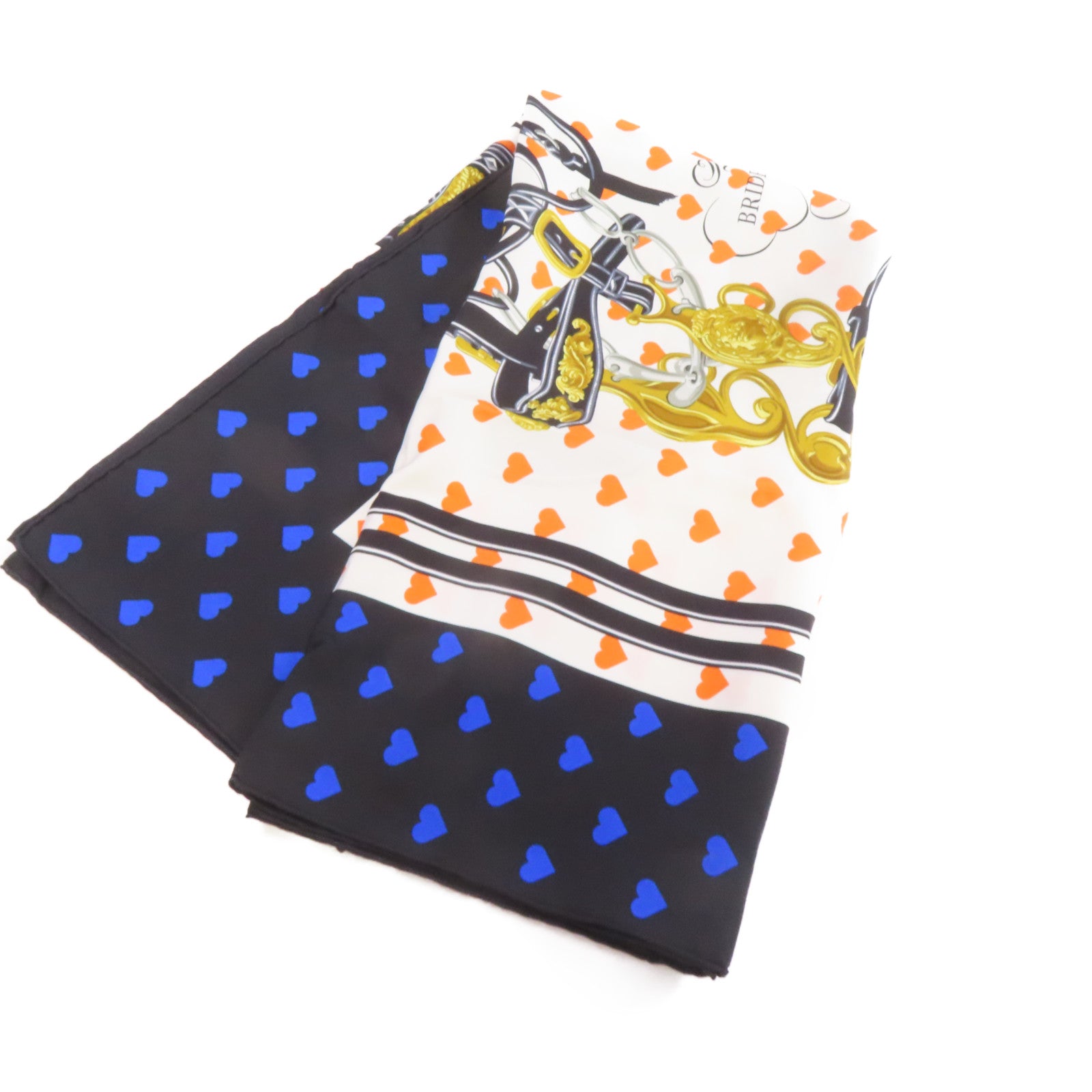 HERMES 【激減優惠】絲質Scarf 90x90絲巾黑色/藍色/彩色