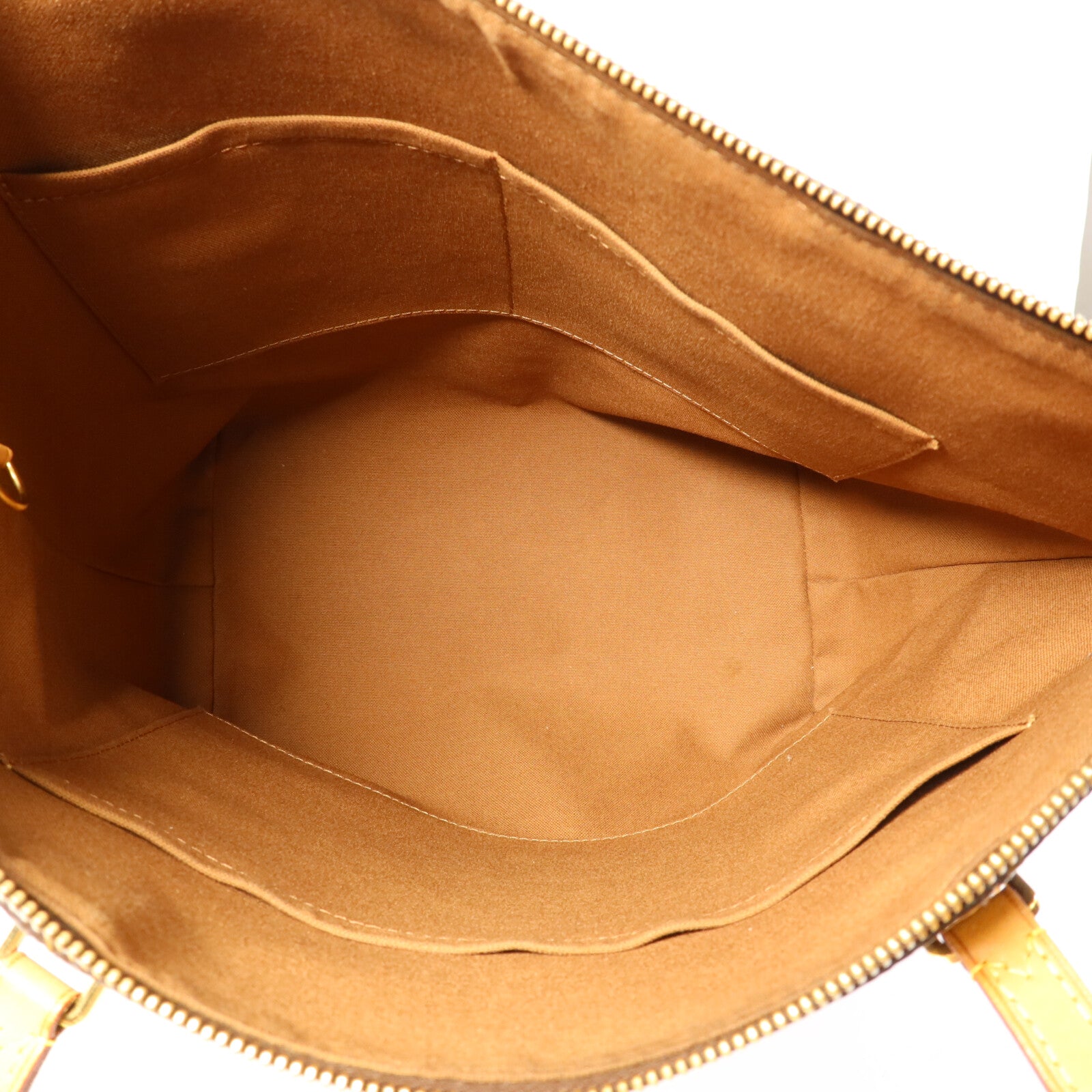 LOUIS VUITTON Monogram Totally MM金扣肩背袋棕色