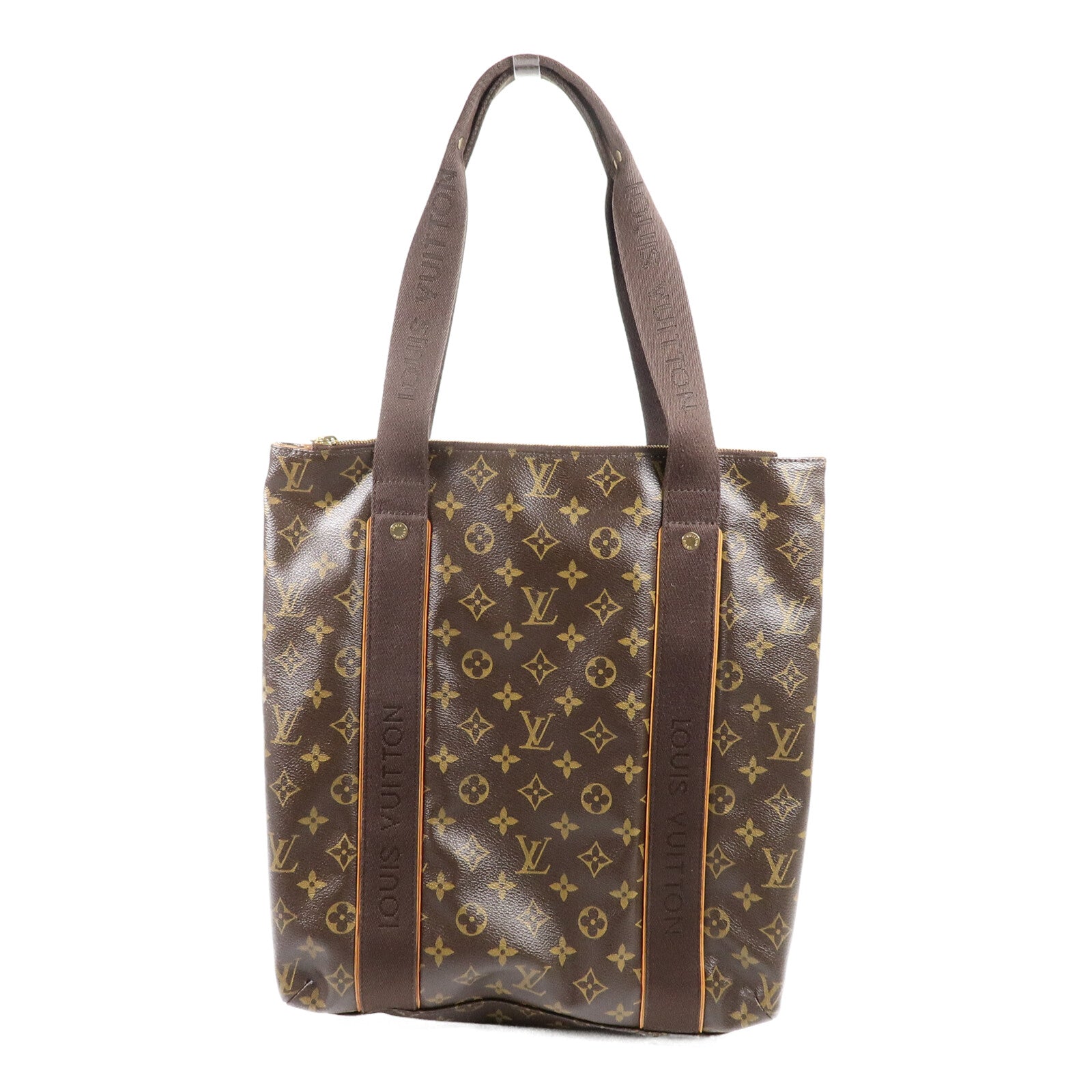 LOUIS VUITTON Monogram Cabas Beaubourg金扣肩背袋