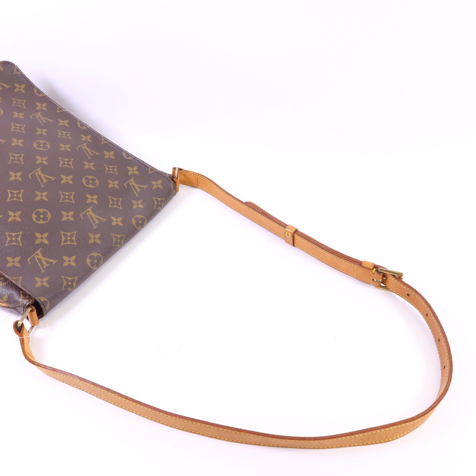 LOUIS VUITTON 【激減優惠】Monogram Musette金扣肩背袋