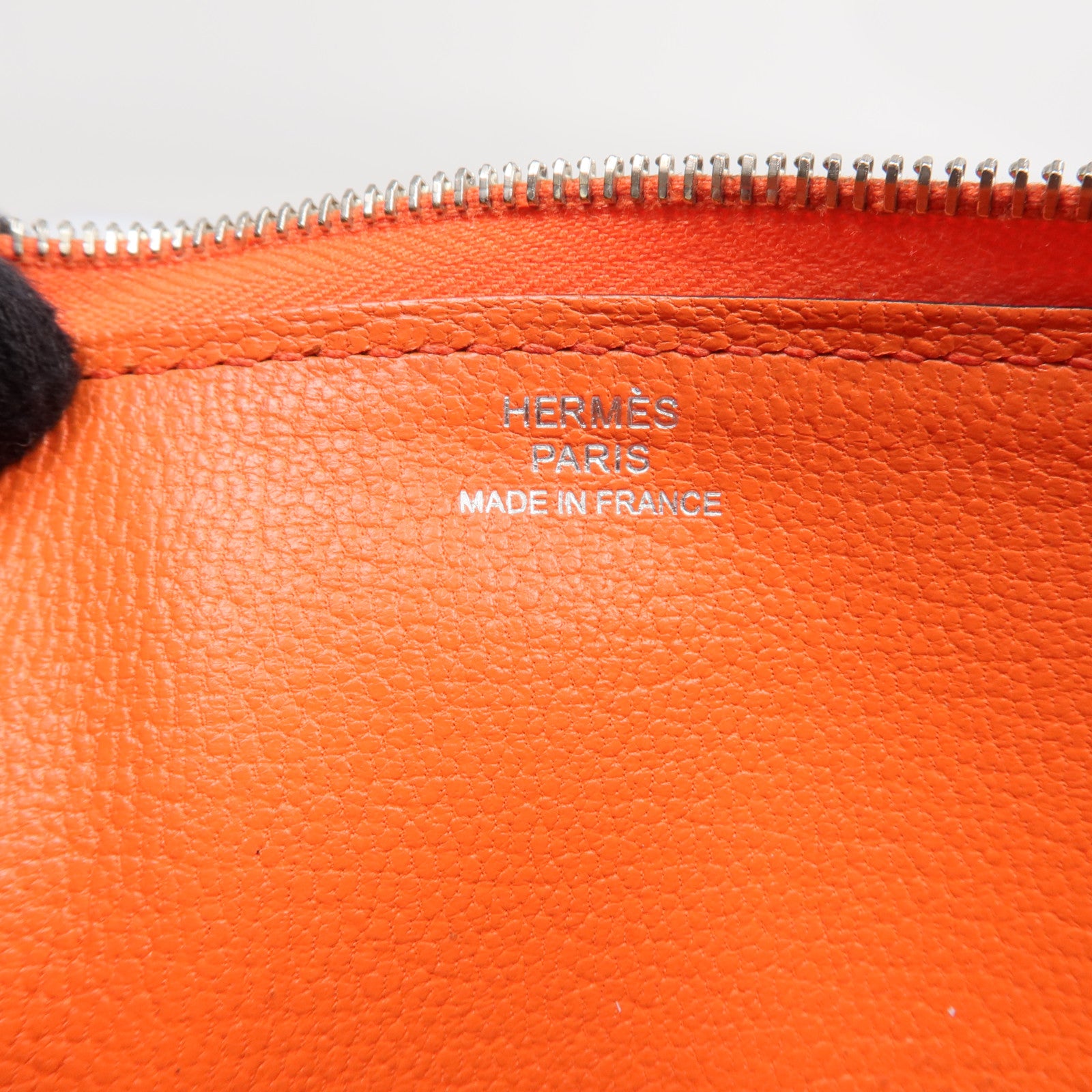 HERMES Swift皮革Azap Pegasus Design銀扣長錢包