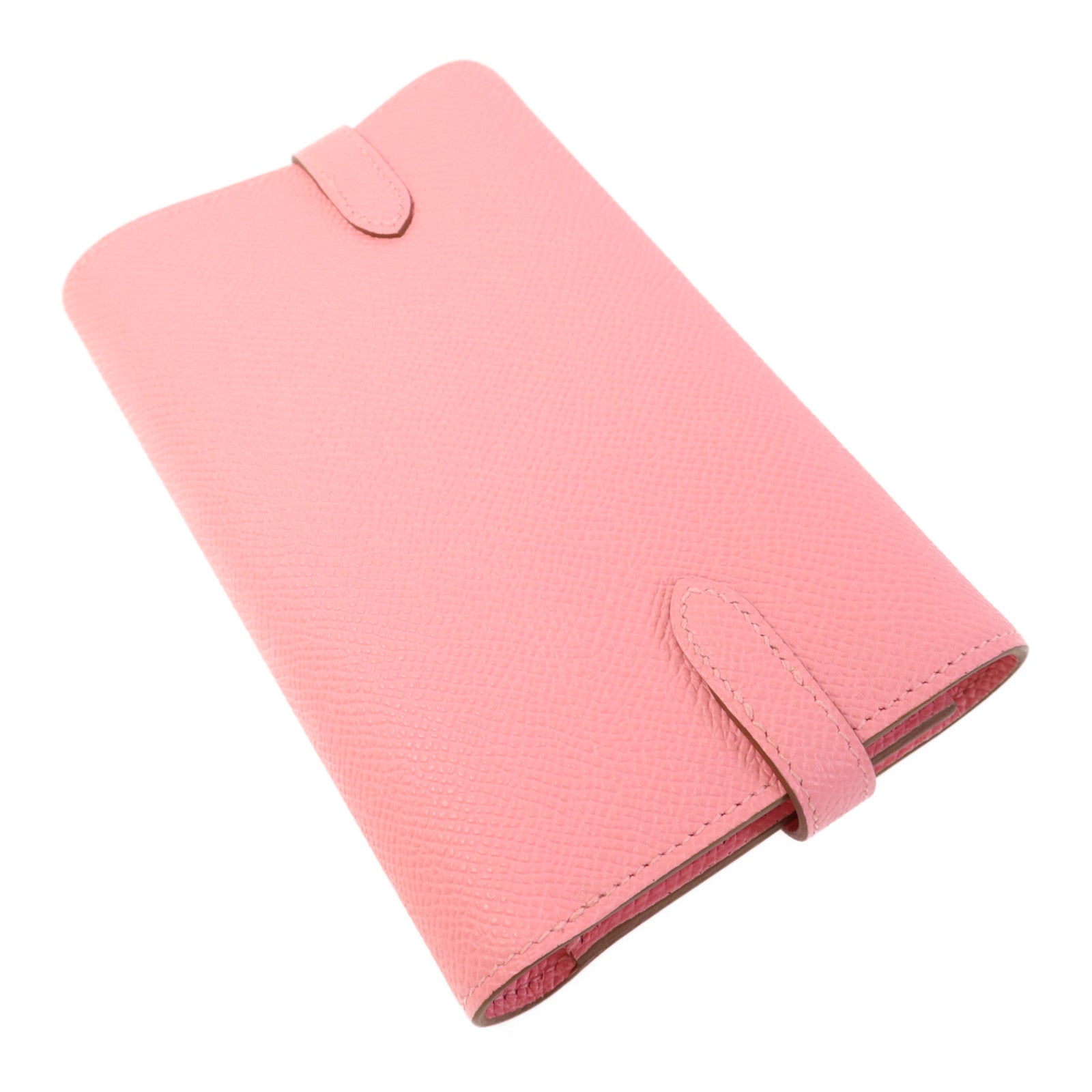 HERMES Epsom皮革Kelly Wallet銀扣錢包