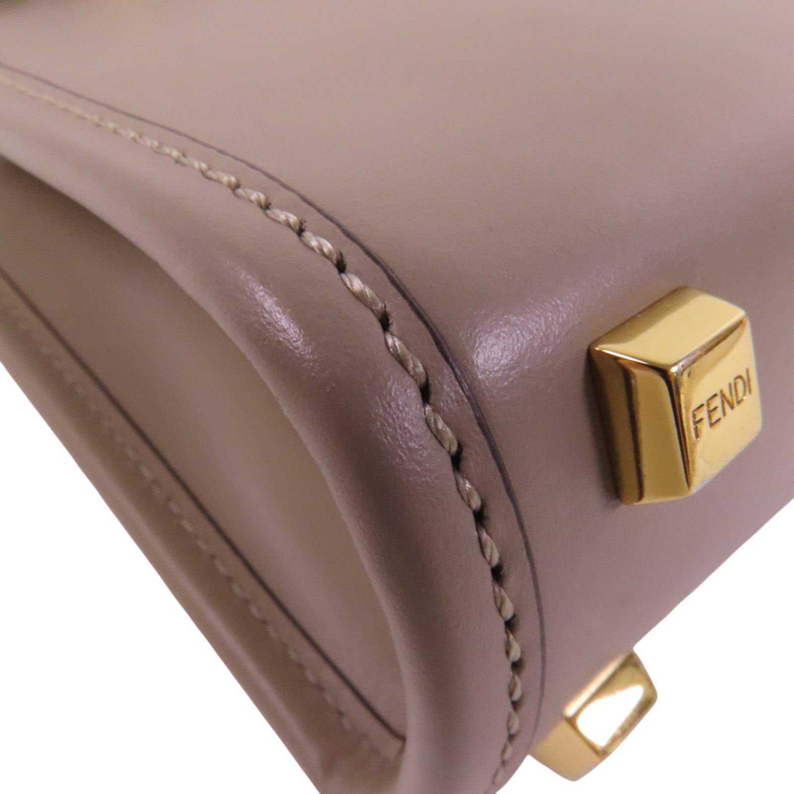 FENDI 【激減優惠】牛皮皮革Sunshine手挽肩背兩用袋