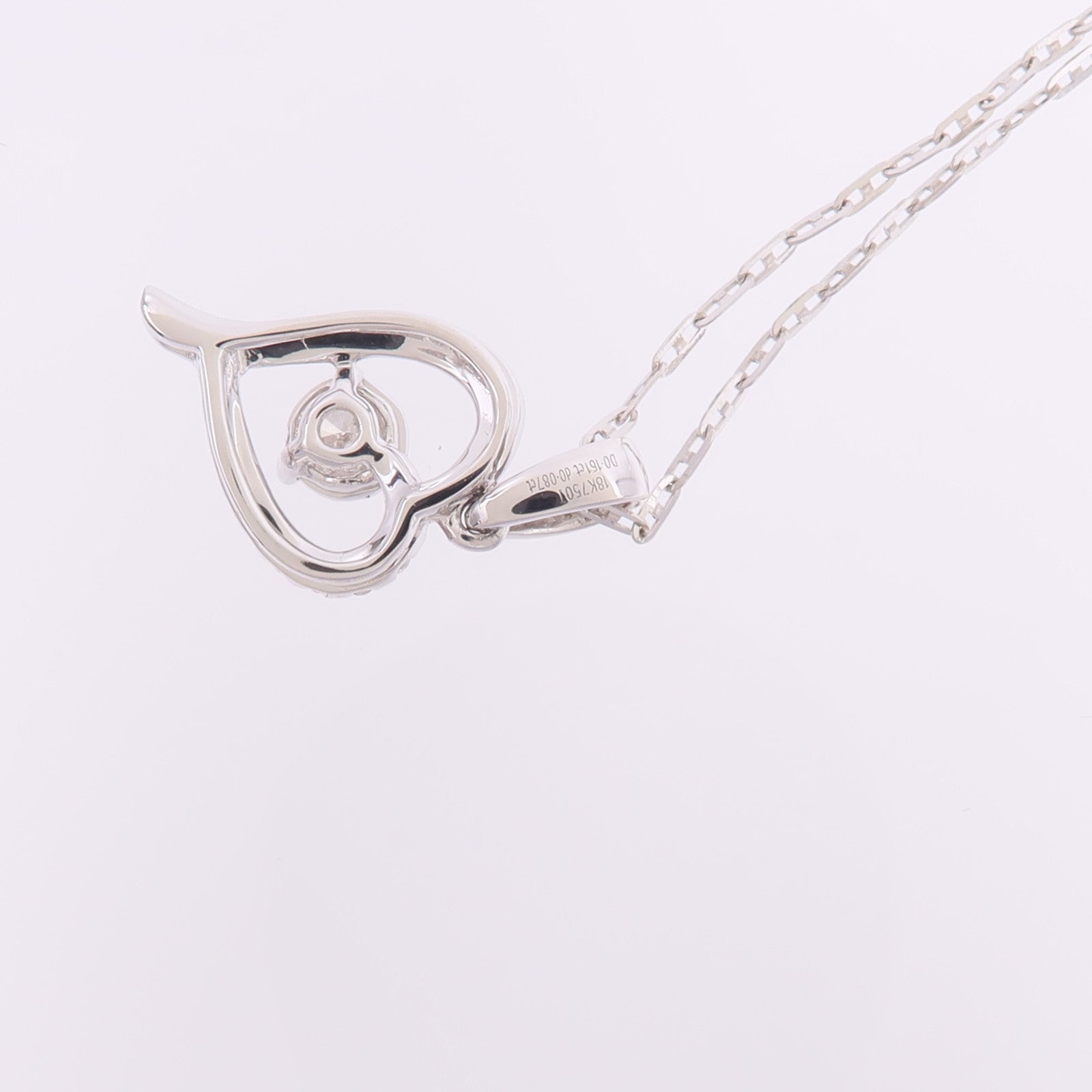 JEWELRY 18K白金Diamond Necklace鑽石項鍊