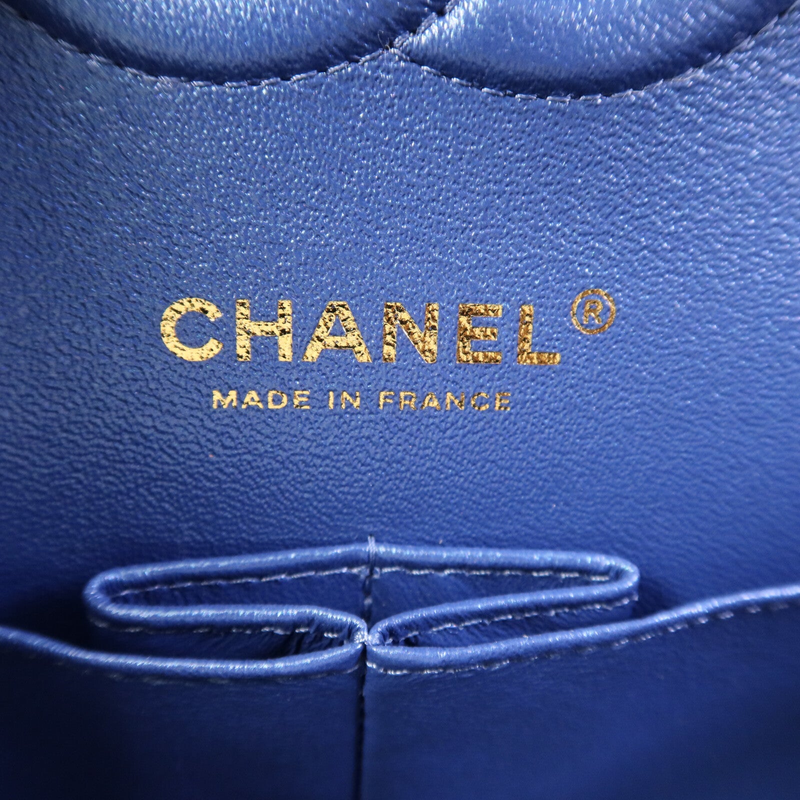 CHANEL 牛皮皮革Classic 25金扣鏈帶肩背袋
