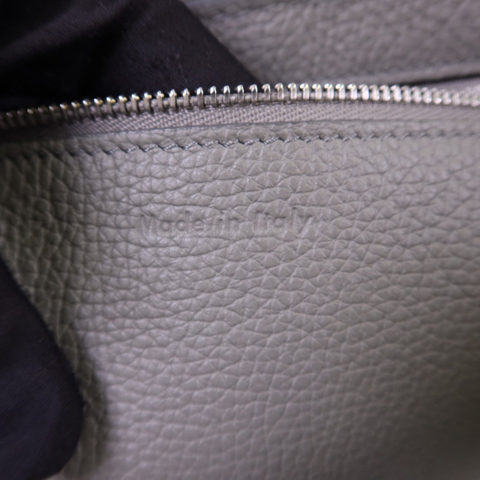 CELINE 牛皮皮革Small Big Bag銀扣手挽肩背兩用袋