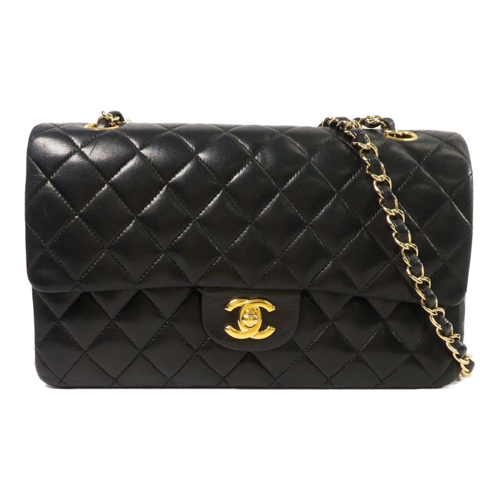 CHANEL 羊皮皮革Classic 25鏈帶肩背袋