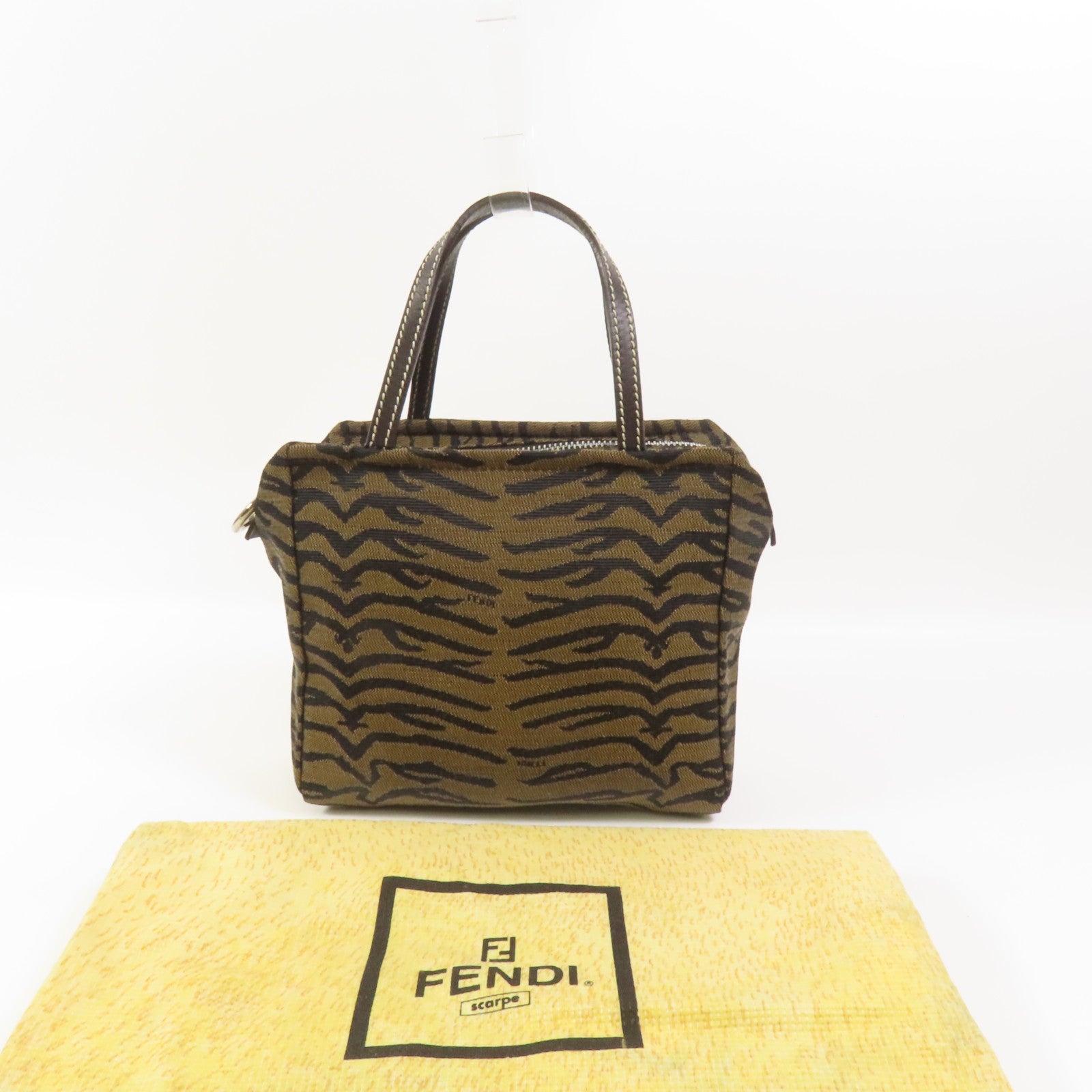 FENDI 帆布Vintage Hand Bag手挽袋