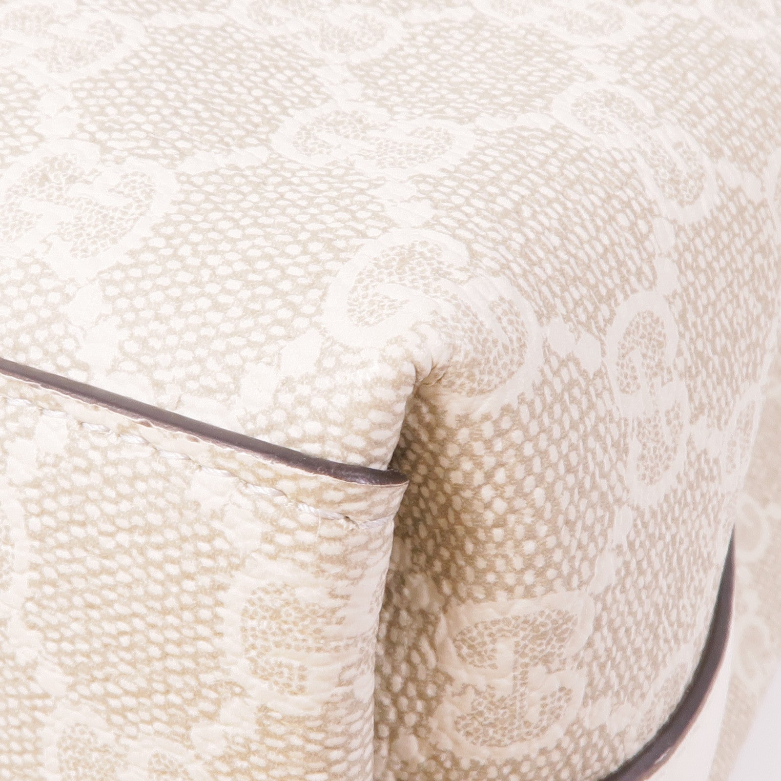 GUCCI 塗層帆布GG Emblem Small Bucket金扣手挽肩背兩用袋