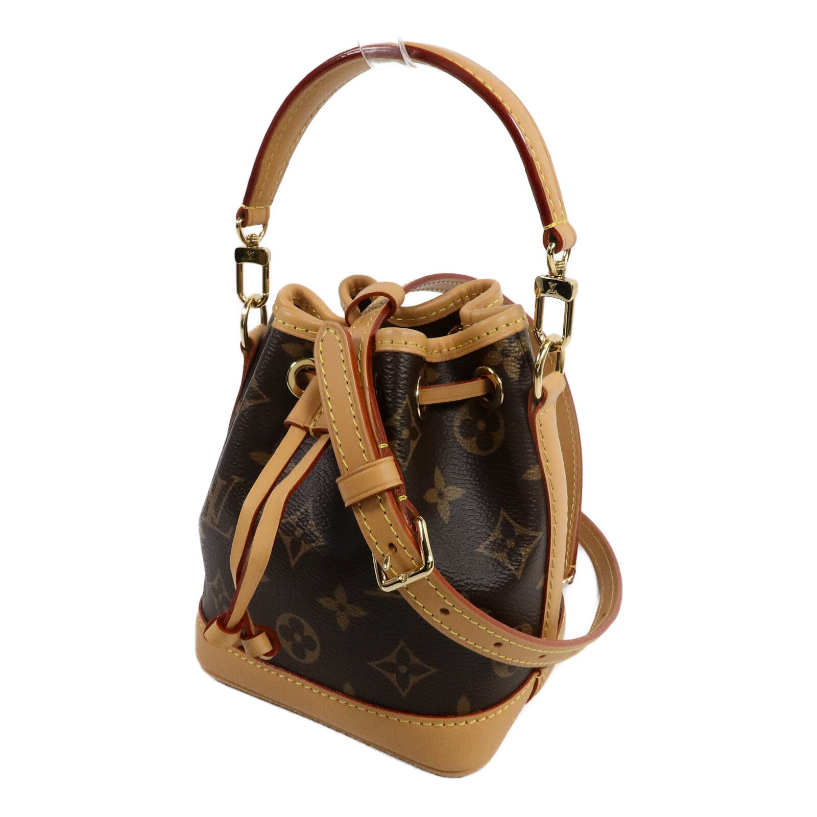 LOUIS VUITTON Monogram Nano Noe手挽肩背兩用袋