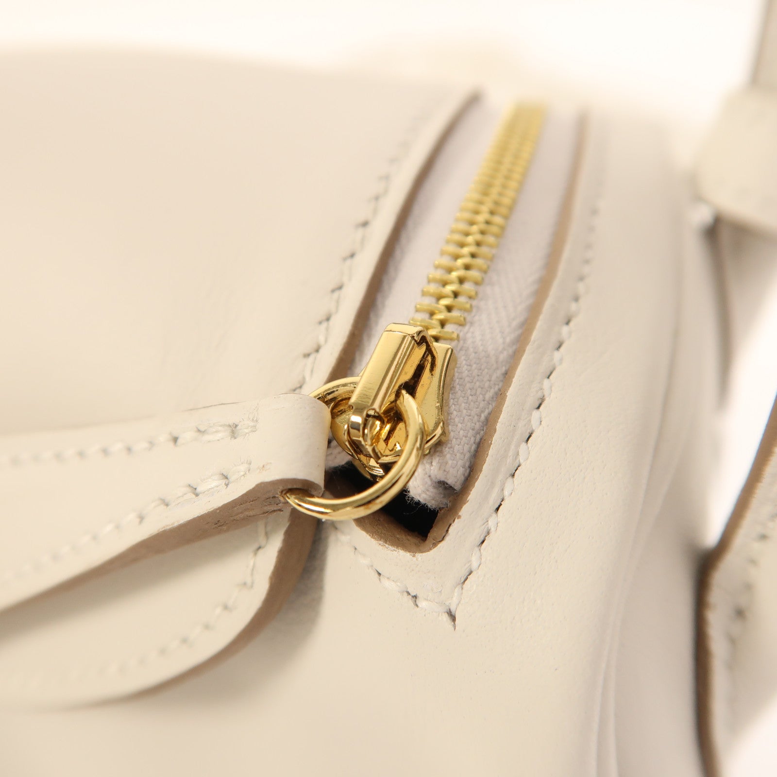 HERMES Swift皮革Mini Lindy金扣手挽肩背兩用袋Gris Meyer/Gris Pale