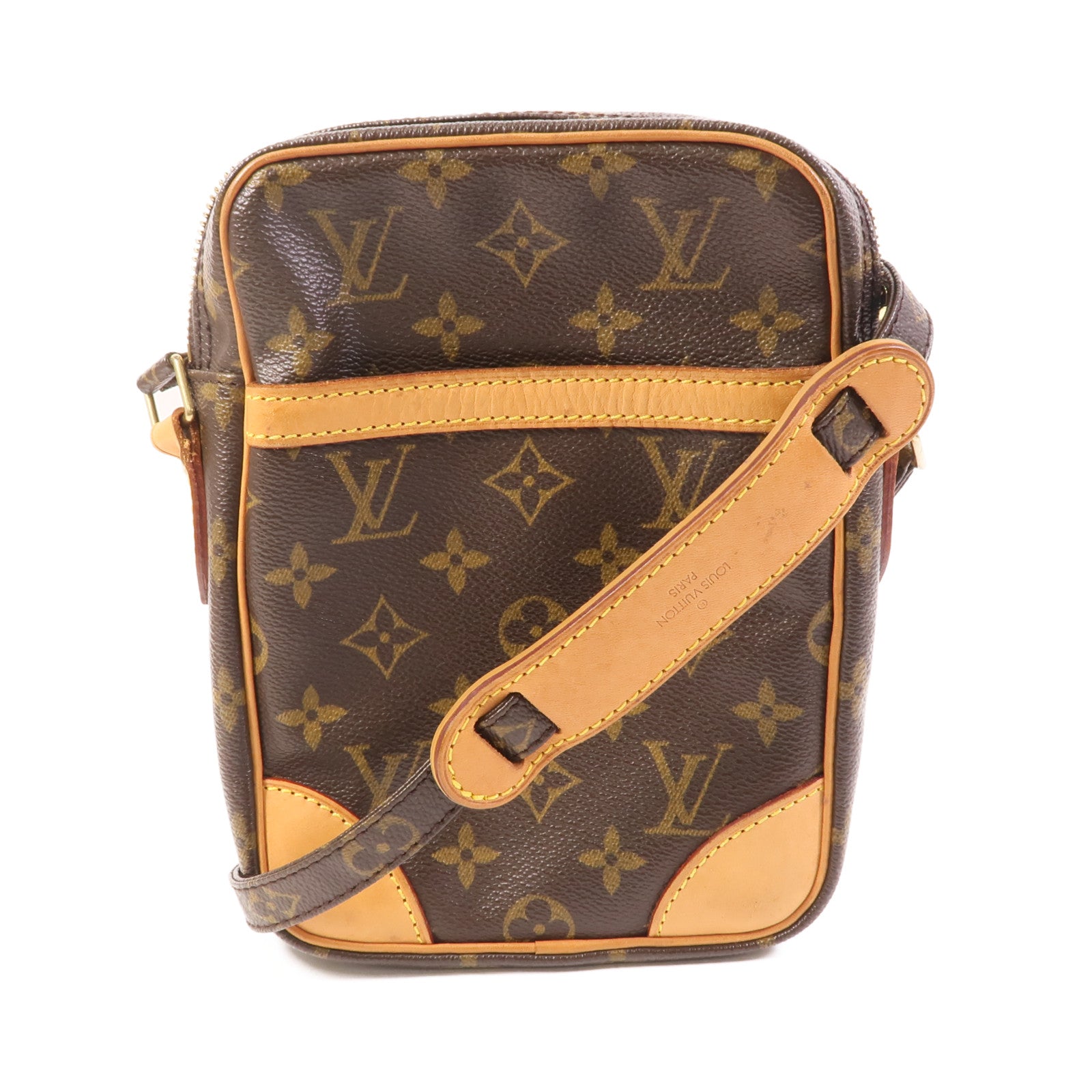 LOUIS VUITTON Monogram Danube金扣肩背袋