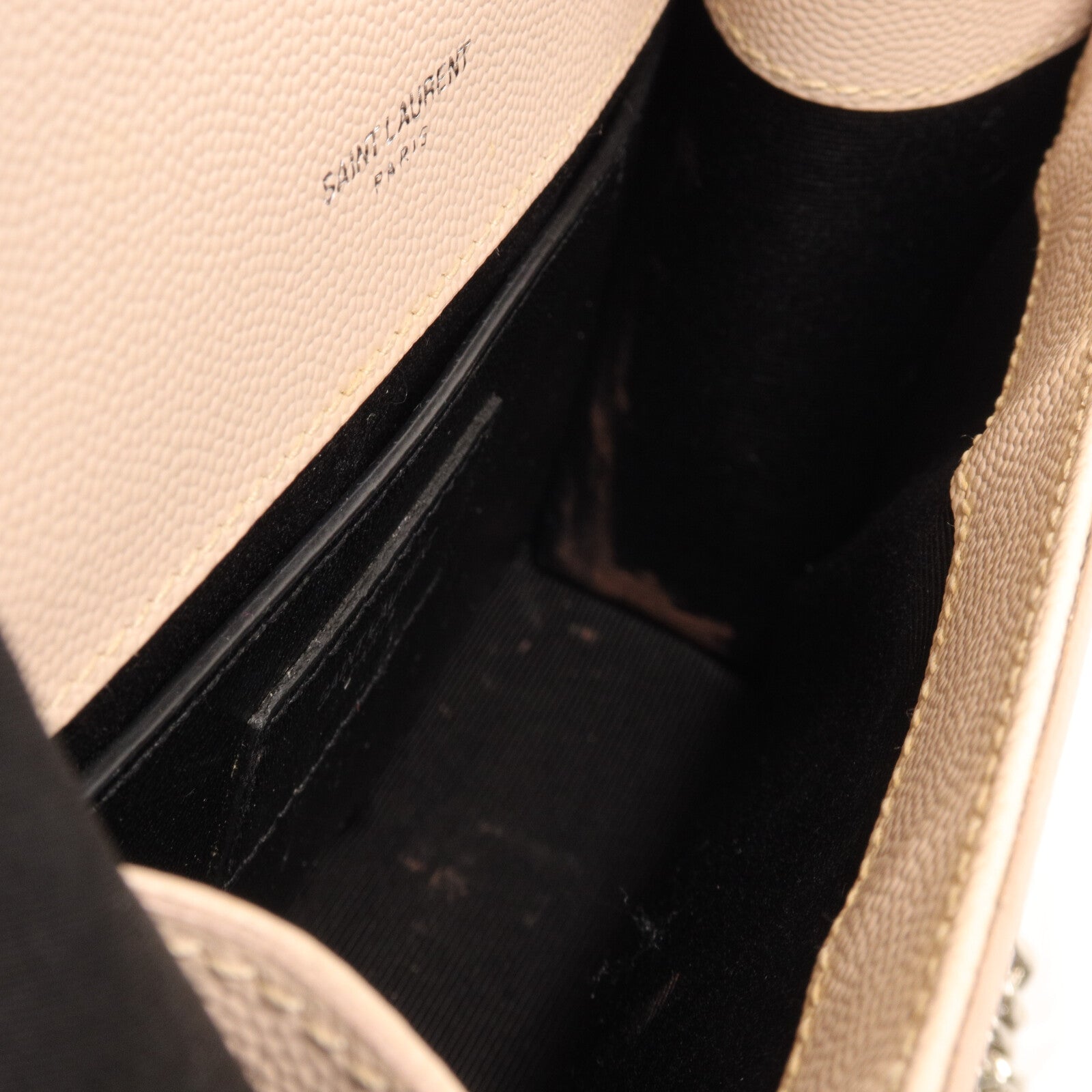 SAINT LAURENT 牛皮皮革Kate Small鏈帶肩背袋