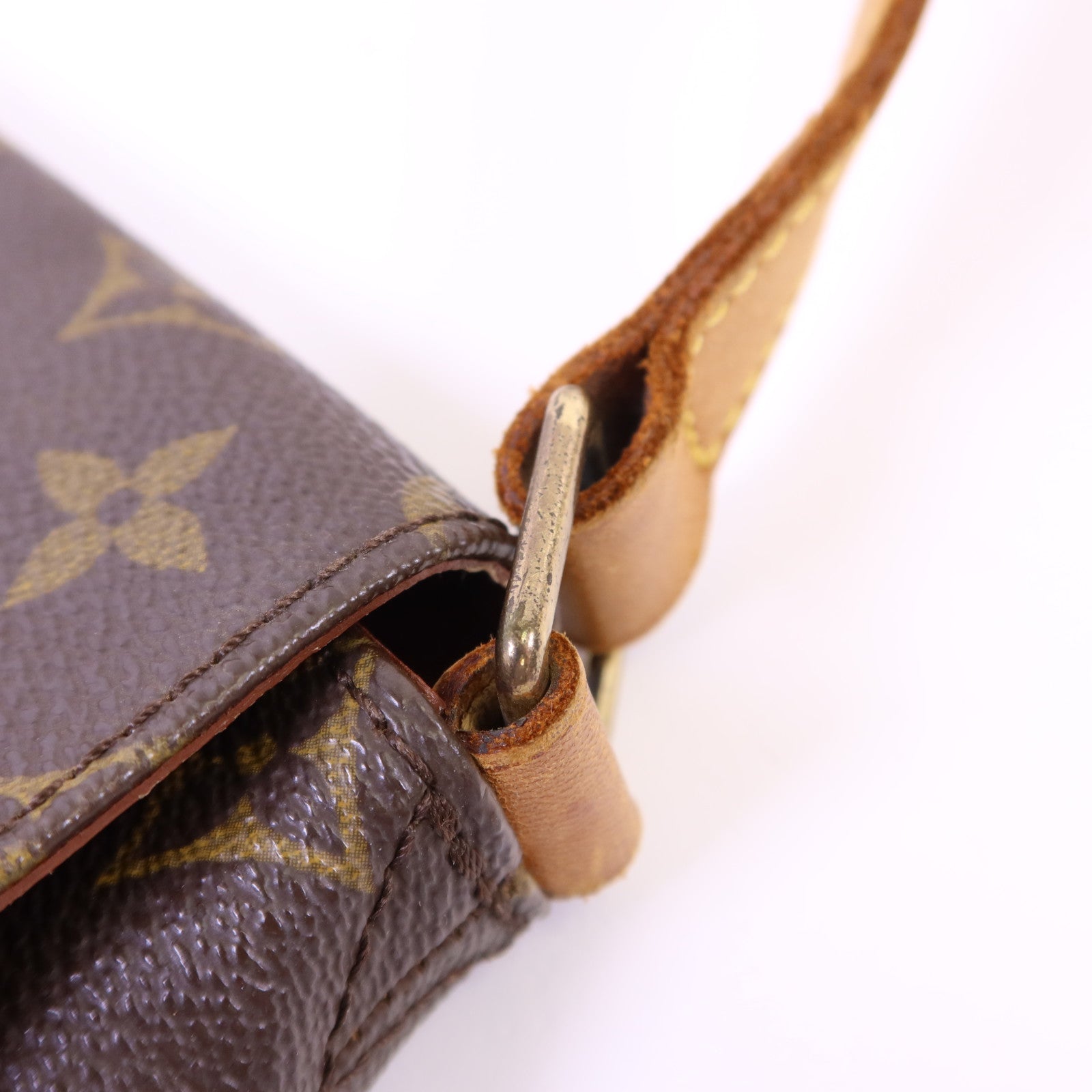 LOUIS VUITTON 【激減優惠】Monogram Musette金扣肩背袋