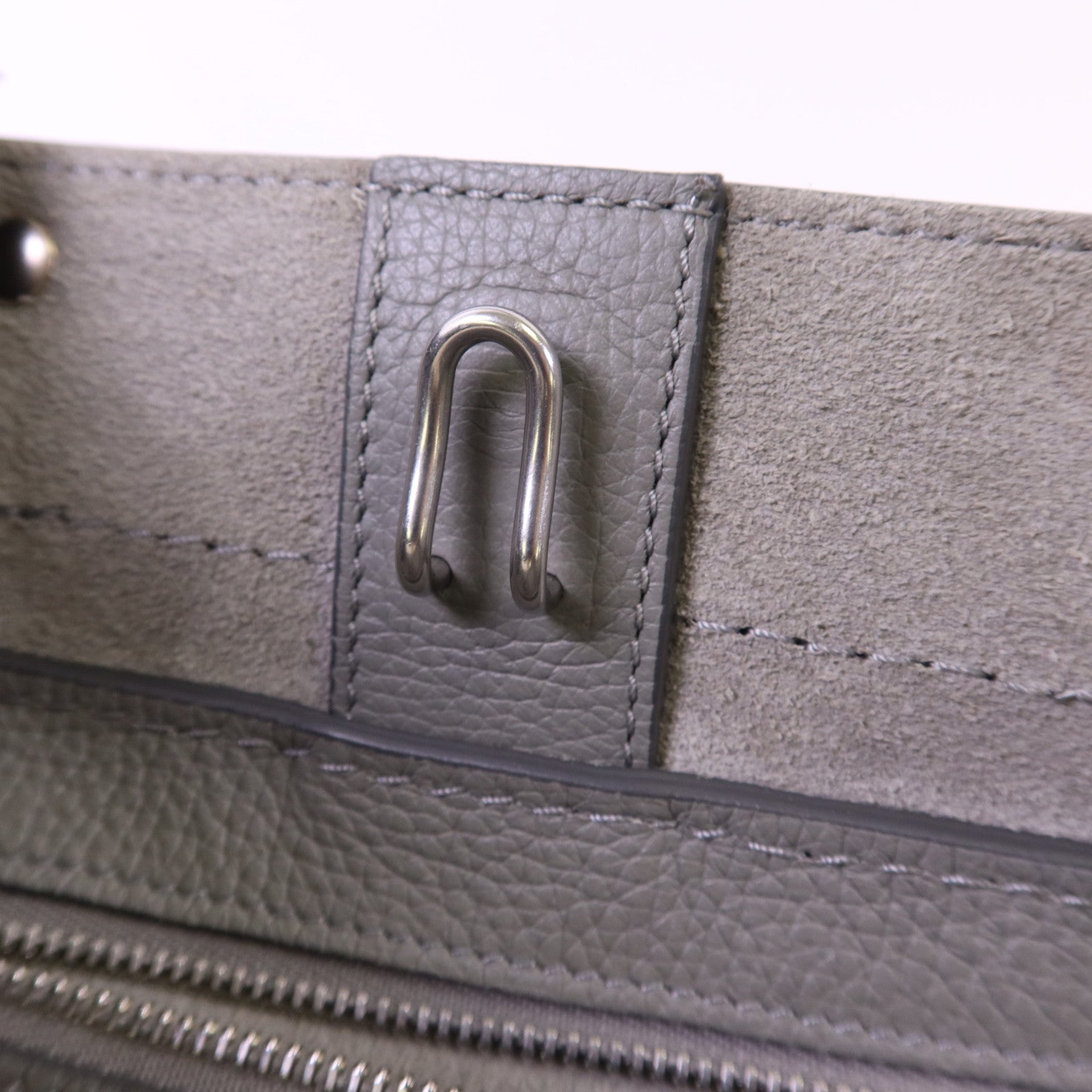 CELINE 牛皮皮革Small Big Bag銀扣手挽肩背兩用袋