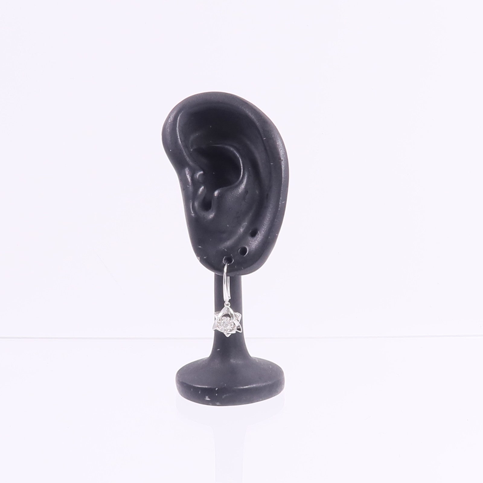 JEWELRY 18K白金Diamond Earrings鑽石耳環