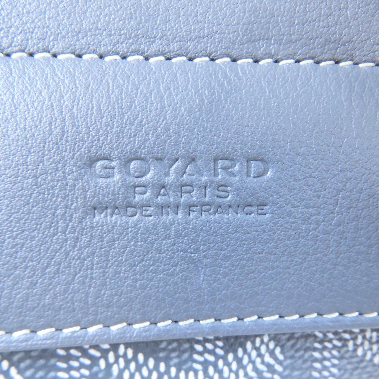 GOYARD 塗層帆布Alpin Mini Backpack銀扣背包灰色
