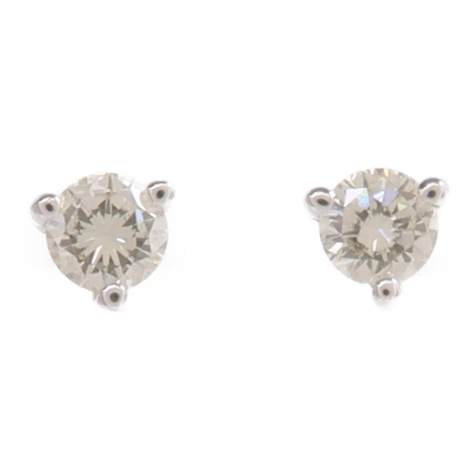 JEWELRY 18K白金Earrings鑽石耳環