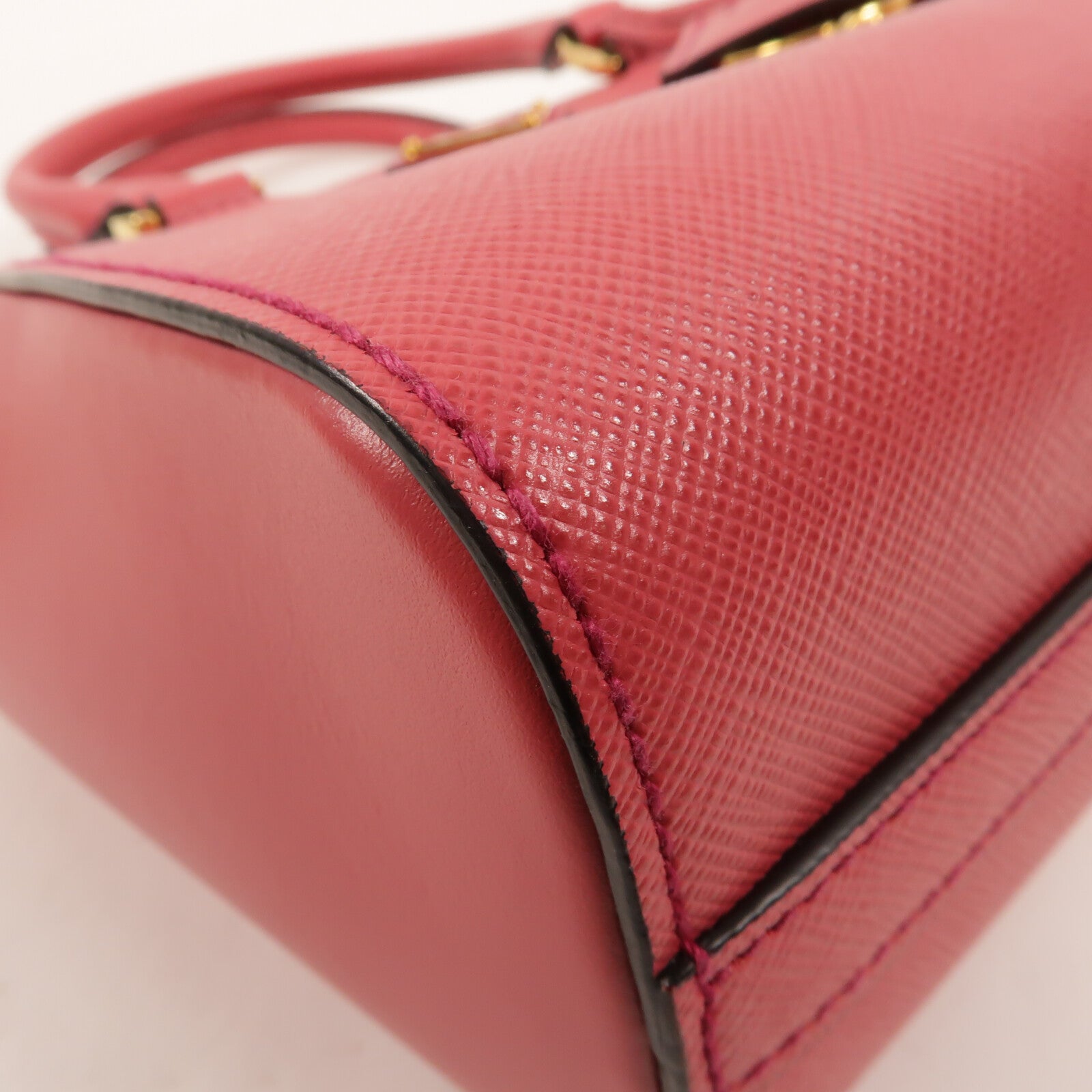 PRADA Saffiano皮革2 Way Shoulder手挽肩背兩用袋