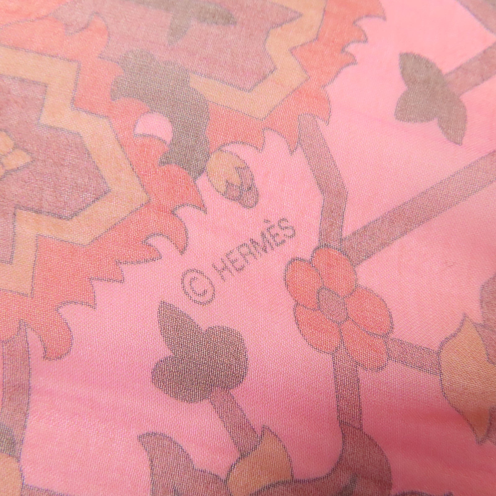 HERMES 絲質Scarf絲巾