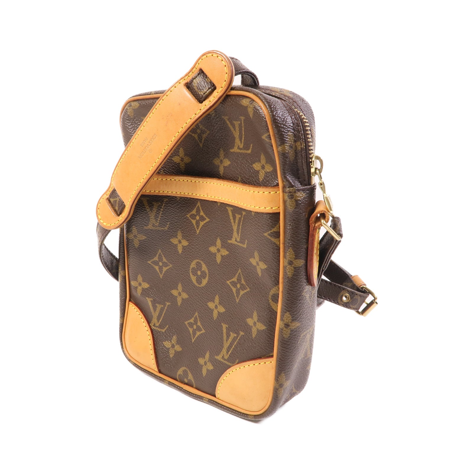 LOUIS VUITTON Monogram Danube金扣肩背袋