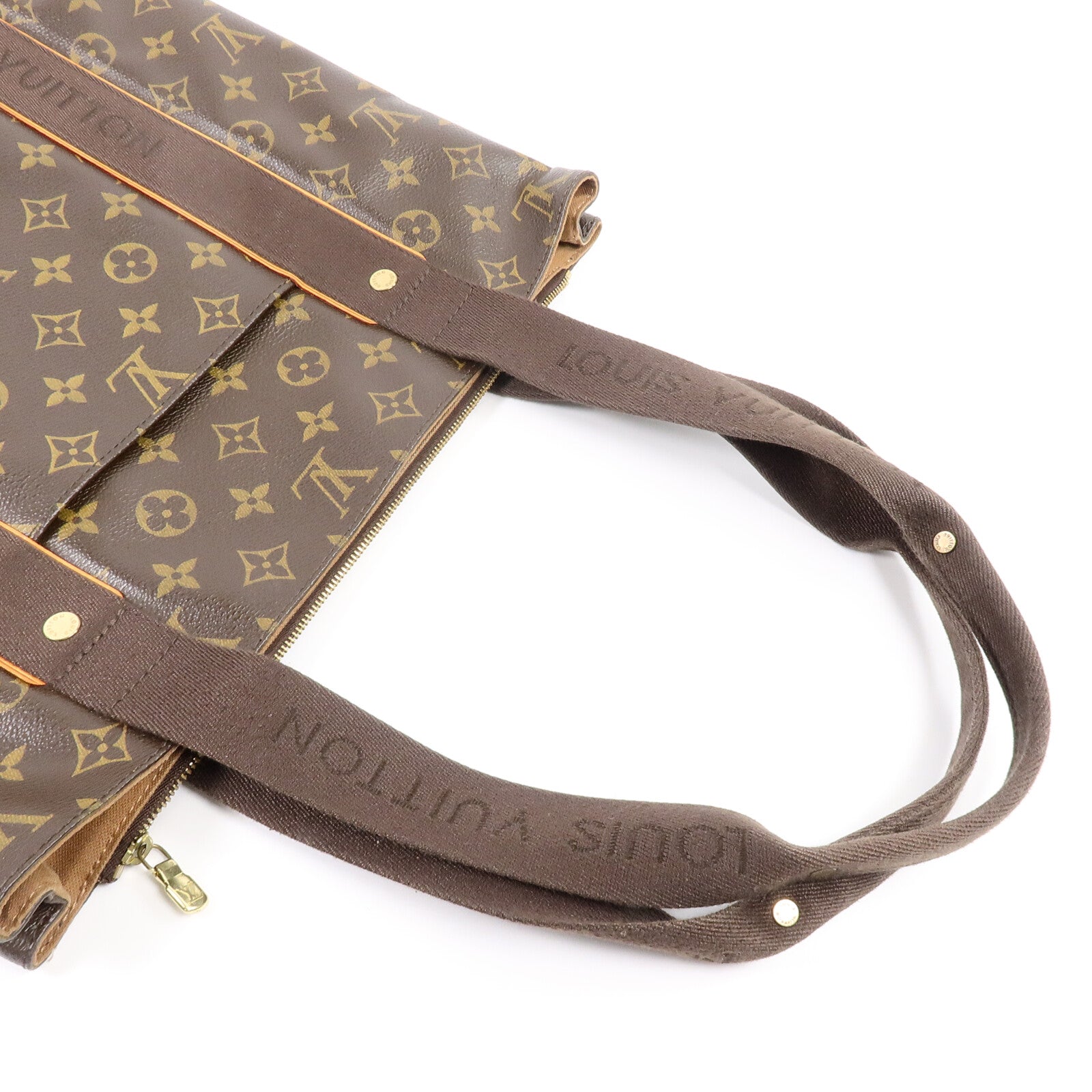 LOUIS VUITTON Monogram Cabas Beaubourg金扣肩背袋