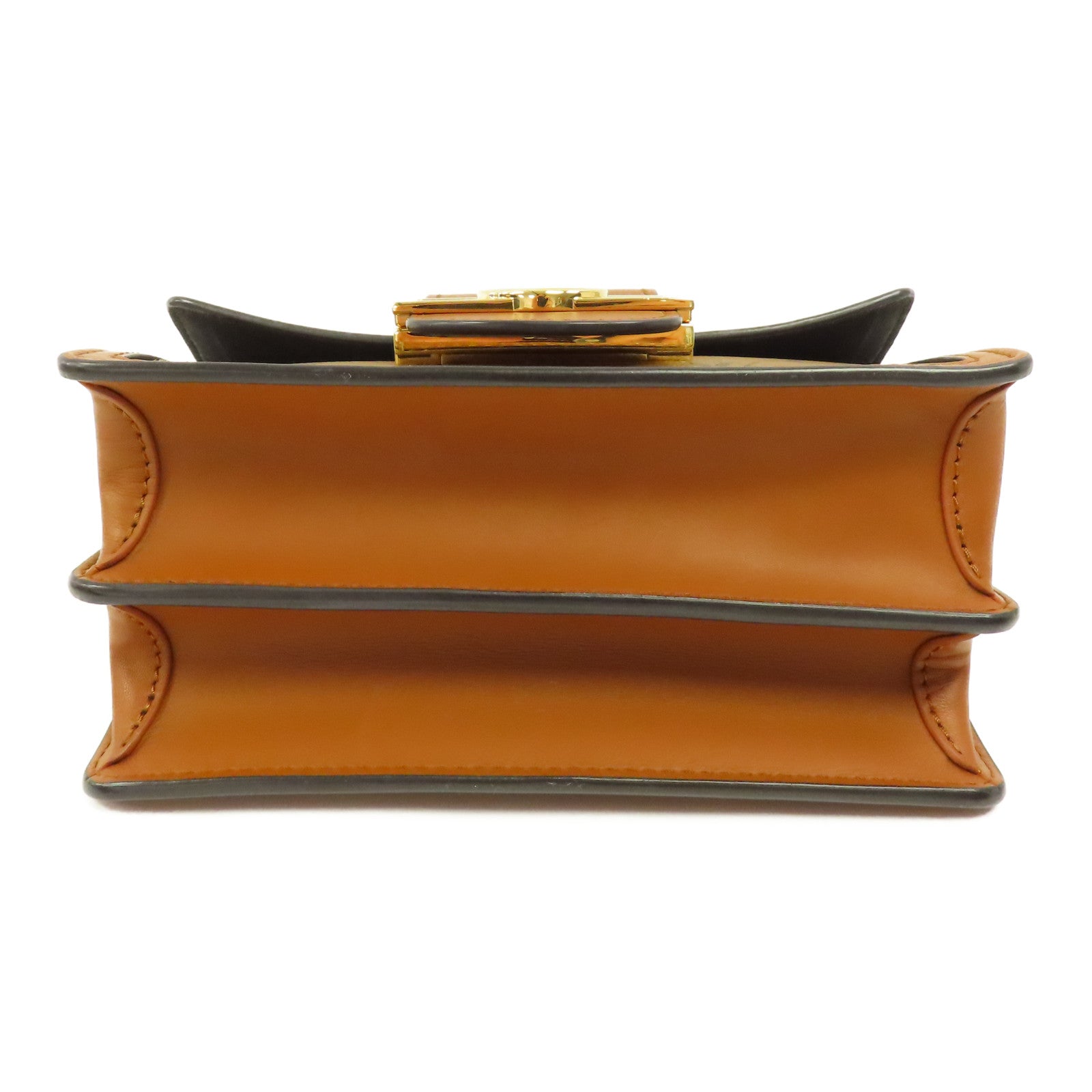 LOUIS VUITTON Monogrqam Reverse Mini Dauphine肩背袋棕色