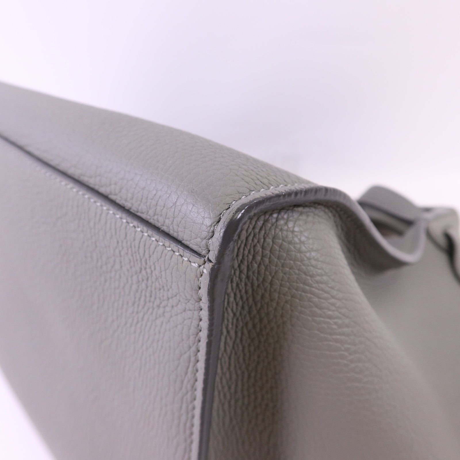 CELINE 牛皮皮革Small Big Bag銀扣手挽肩背兩用袋