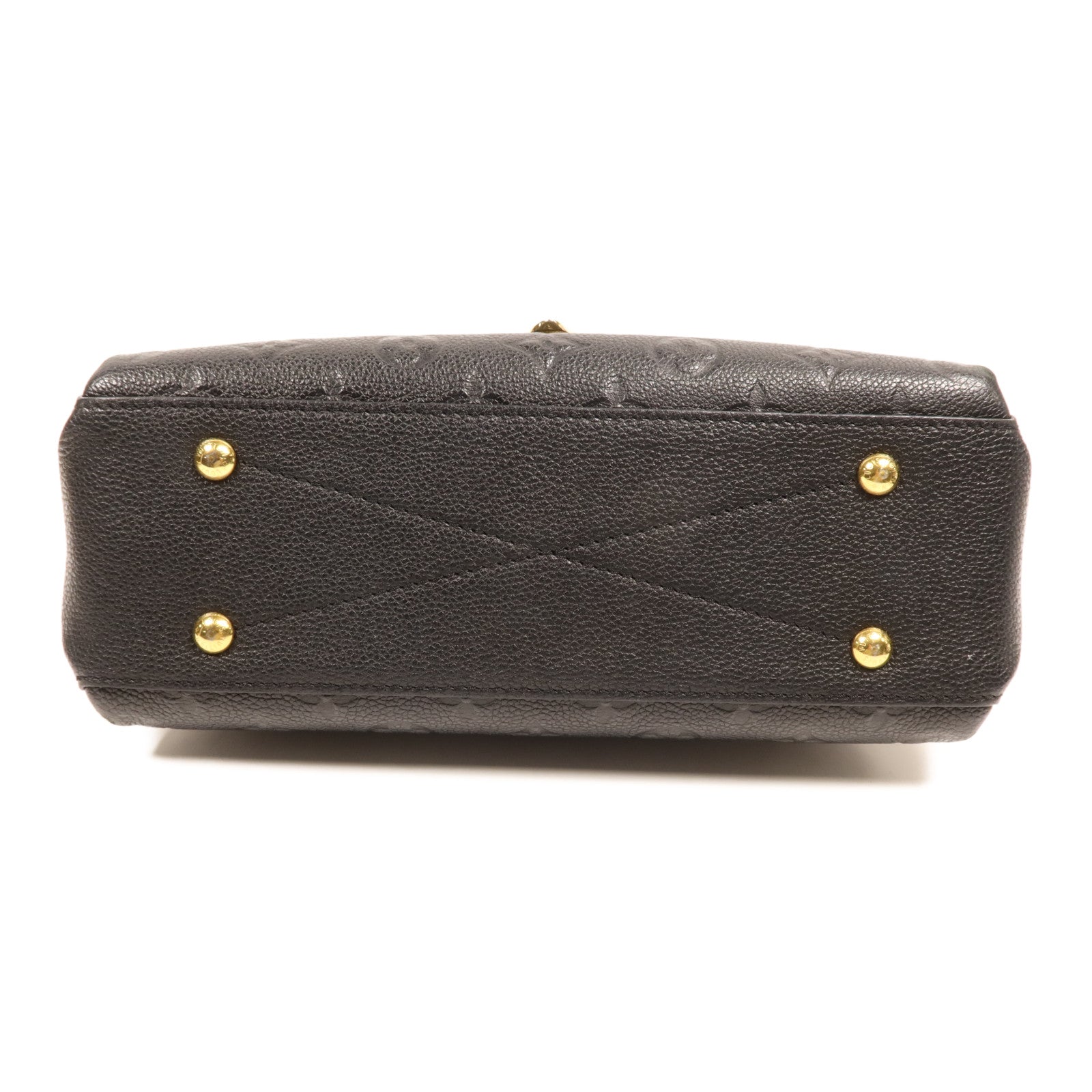 LOUIS VUITTON Monogram Empreinte Georges BB金扣手挽肩背兩用袋