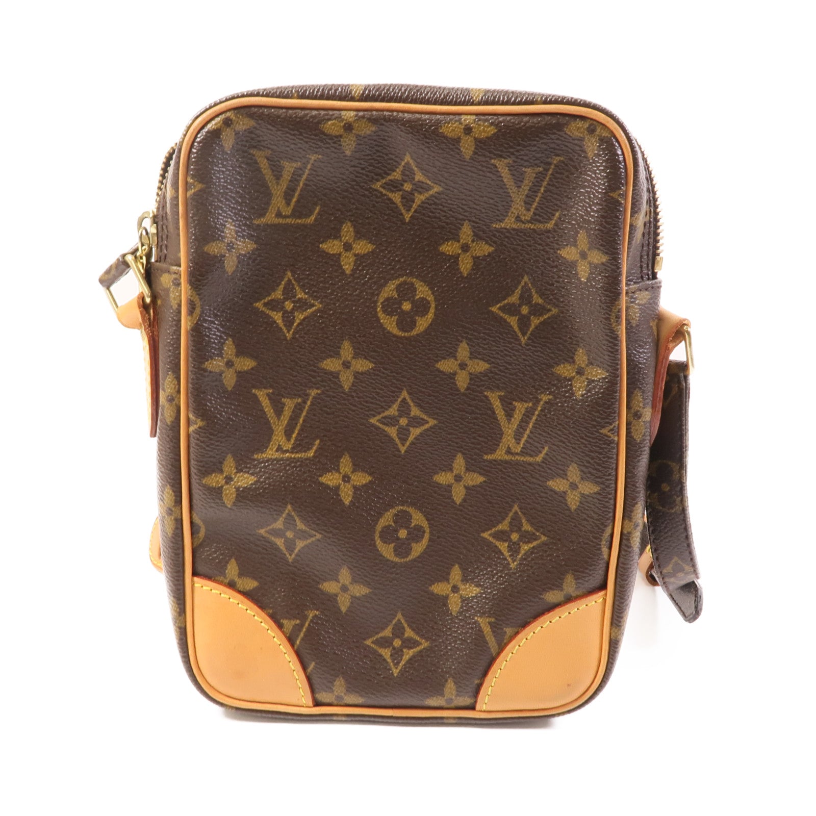 LOUIS VUITTON Monogram Danube金扣肩背袋