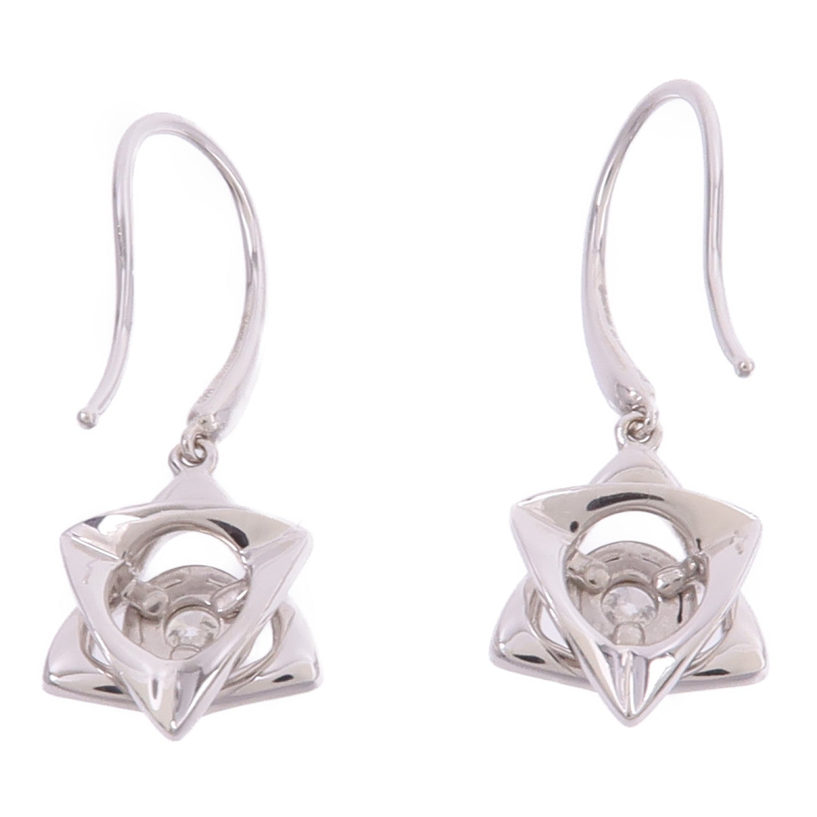 JEWELRY 18K白金Diamond Earrings鑽石耳環