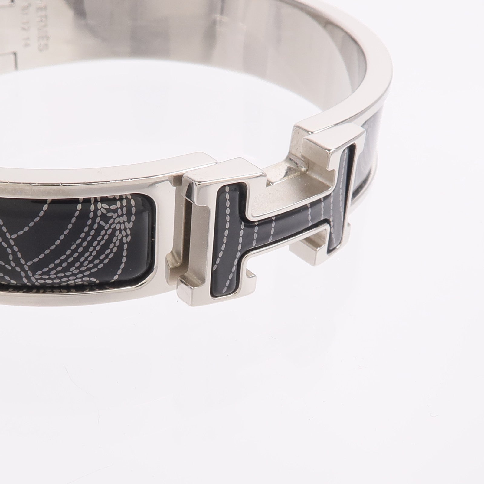 HERMES 金屬/琺瑯Clic H Bracelet手鐲