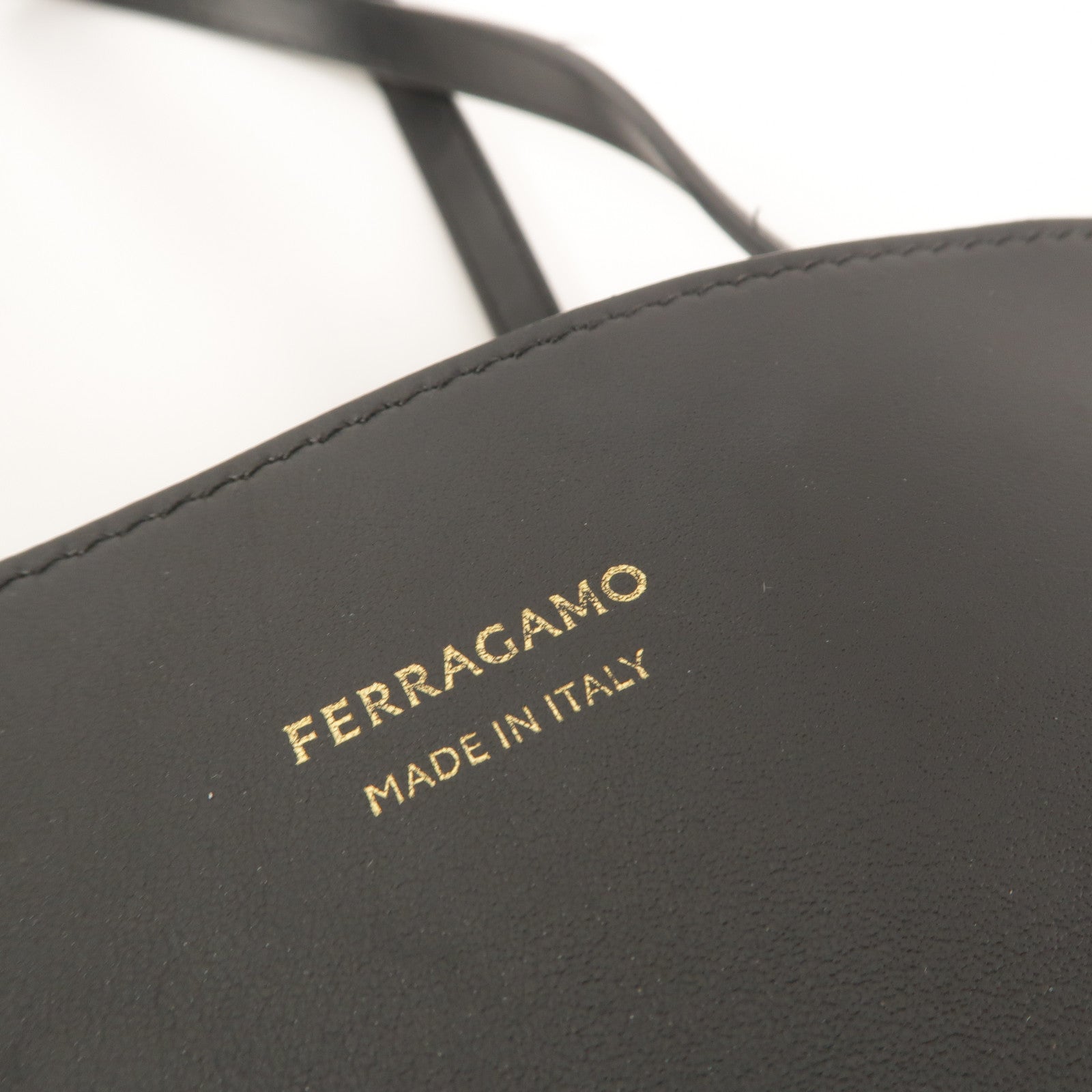 Salvatore Ferragamo 牛皮皮革/帆布Charming Tote肩背袋