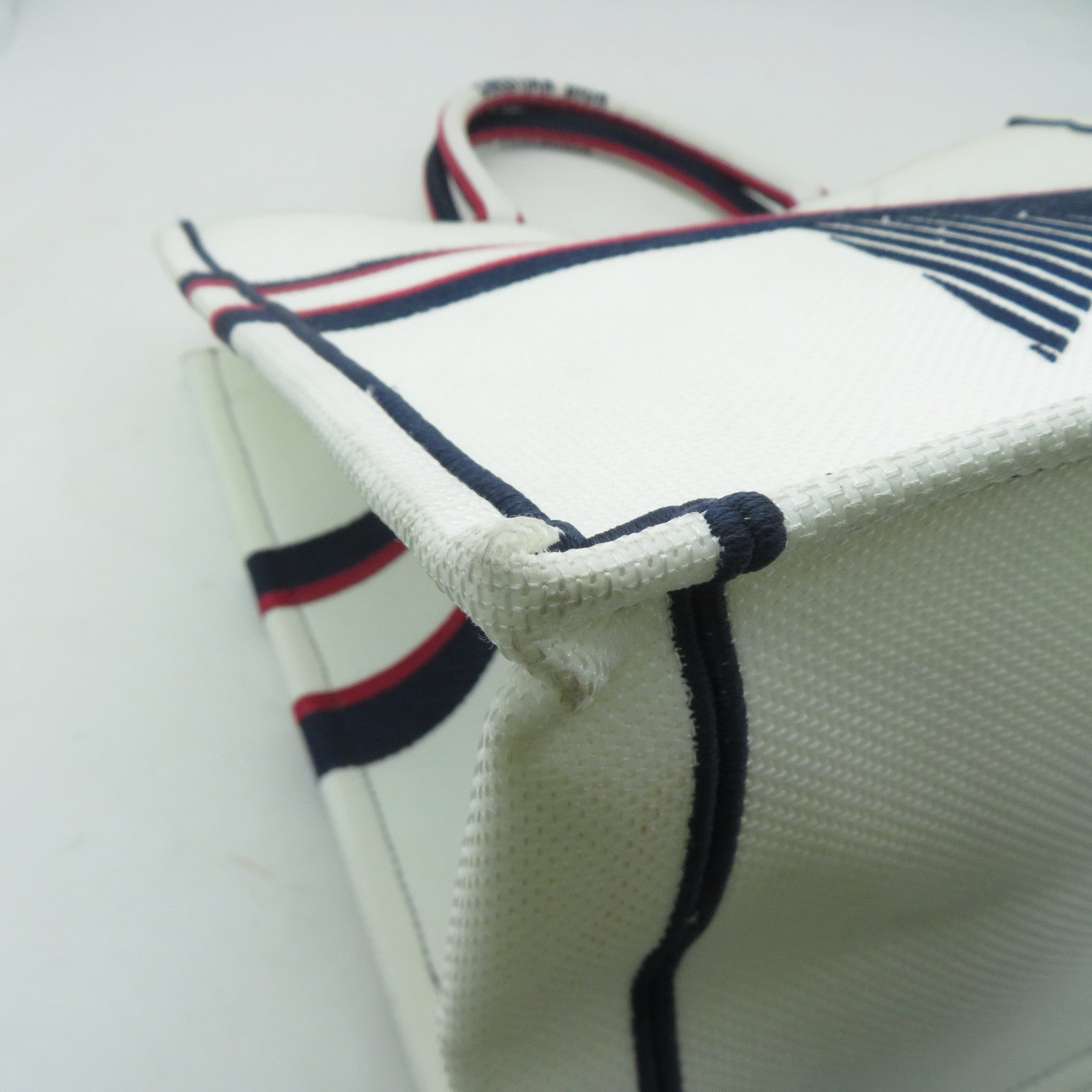 Dior 【激減優惠】帆布Book Tote Bag手挽袋藍色/白色