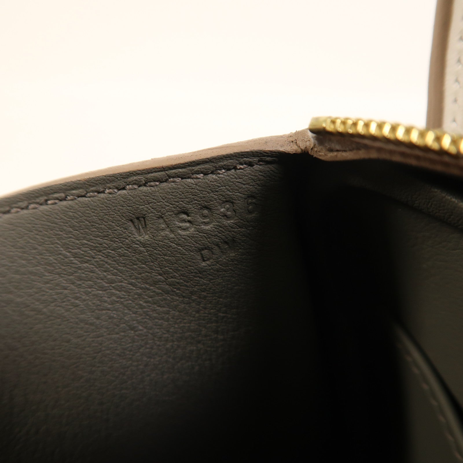 HERMES Swift皮革Mini Lindy金扣手挽肩背兩用袋Gris Meyer/Gris Pale