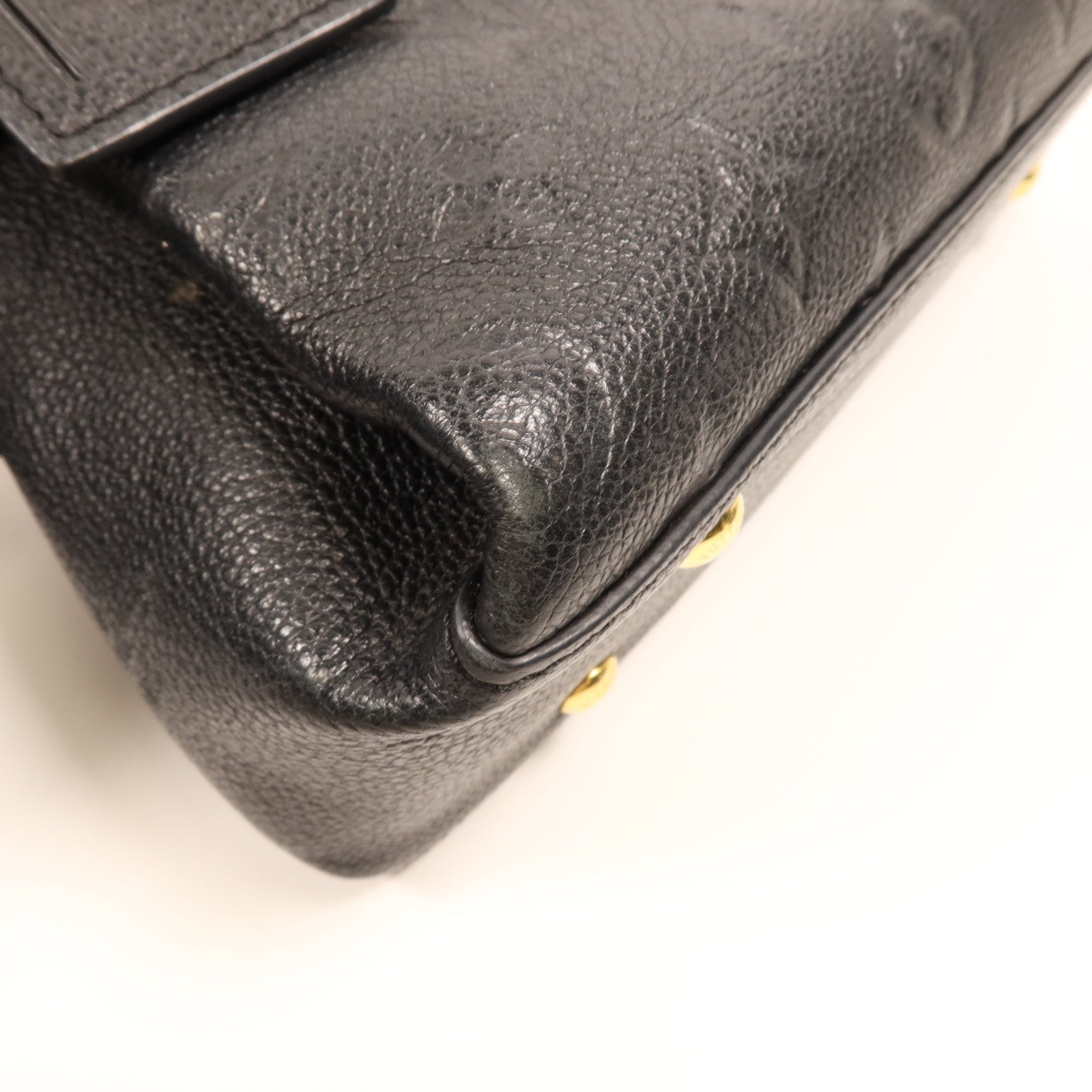 LOUIS VUITTON Monogram Empreinte Georges BB金扣手挽肩背兩用袋