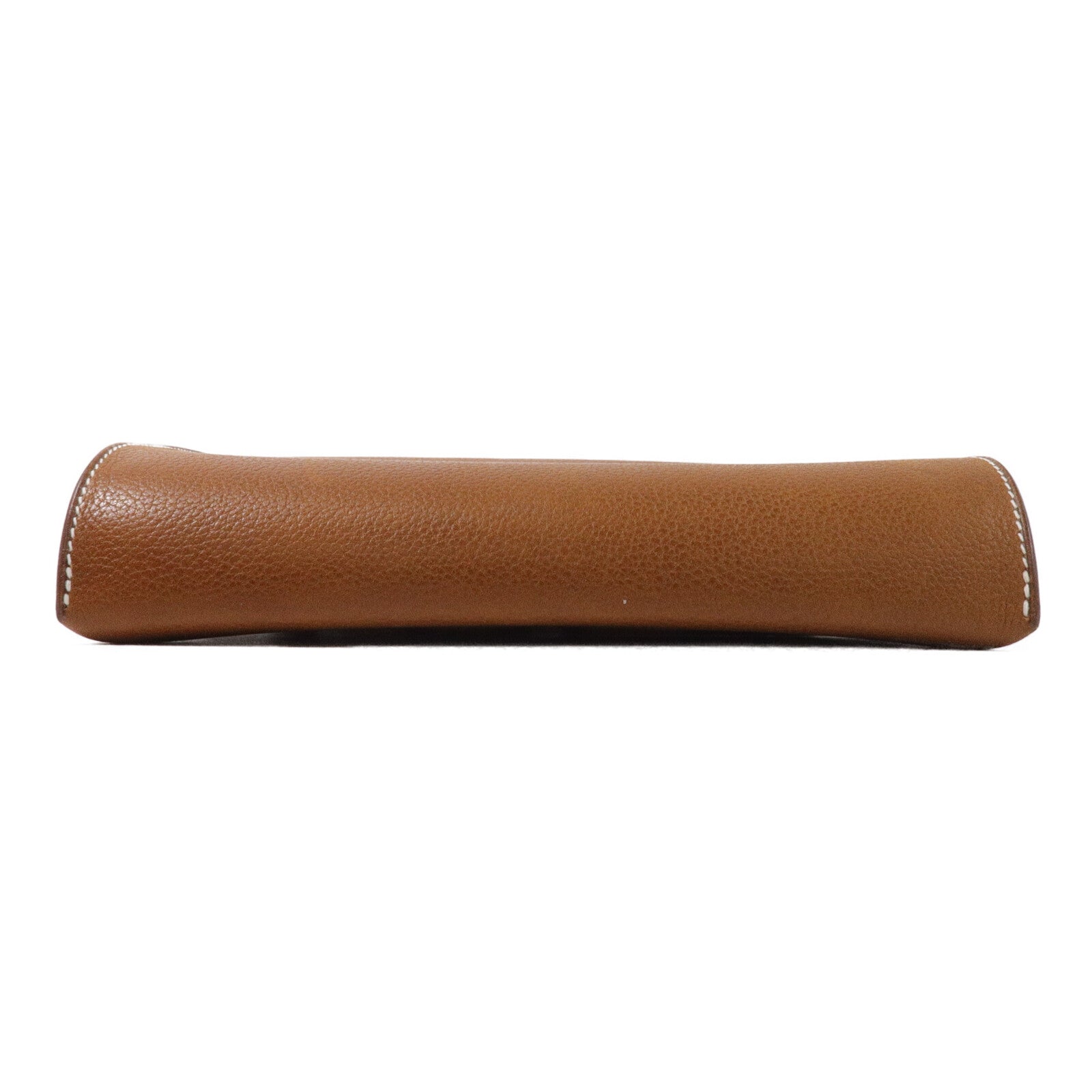 HERMES Barenia皮革Videpohes肩背袋Fauve