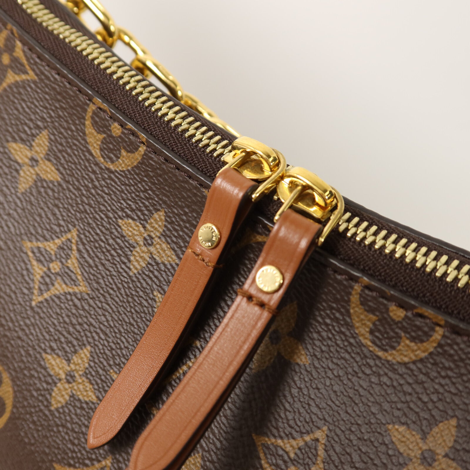 LOUIS VUITTON Monogram Reverse Loop Hobo手挽肩背兩用袋
