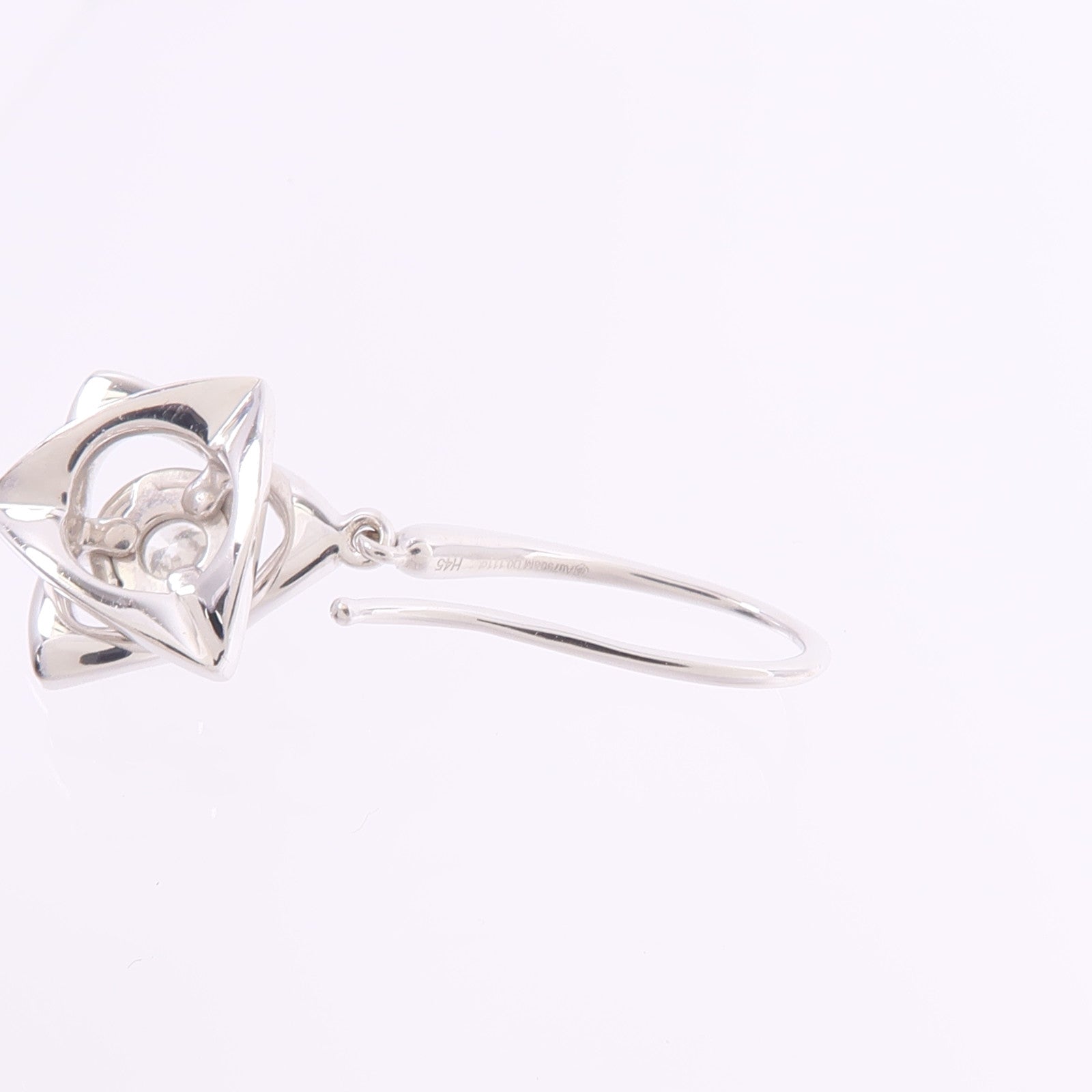 JEWELRY 18K白金Diamond Earrings鑽石耳環
