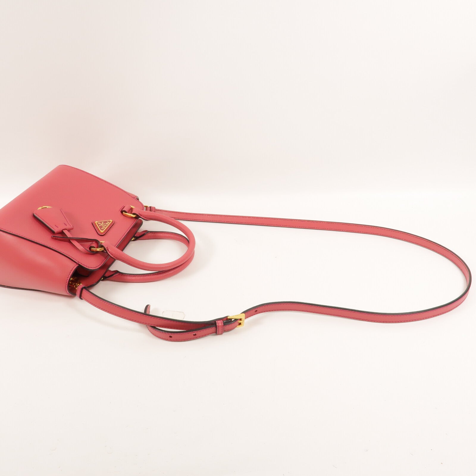 PRADA Saffiano皮革2 Way Shoulder手挽肩背兩用袋