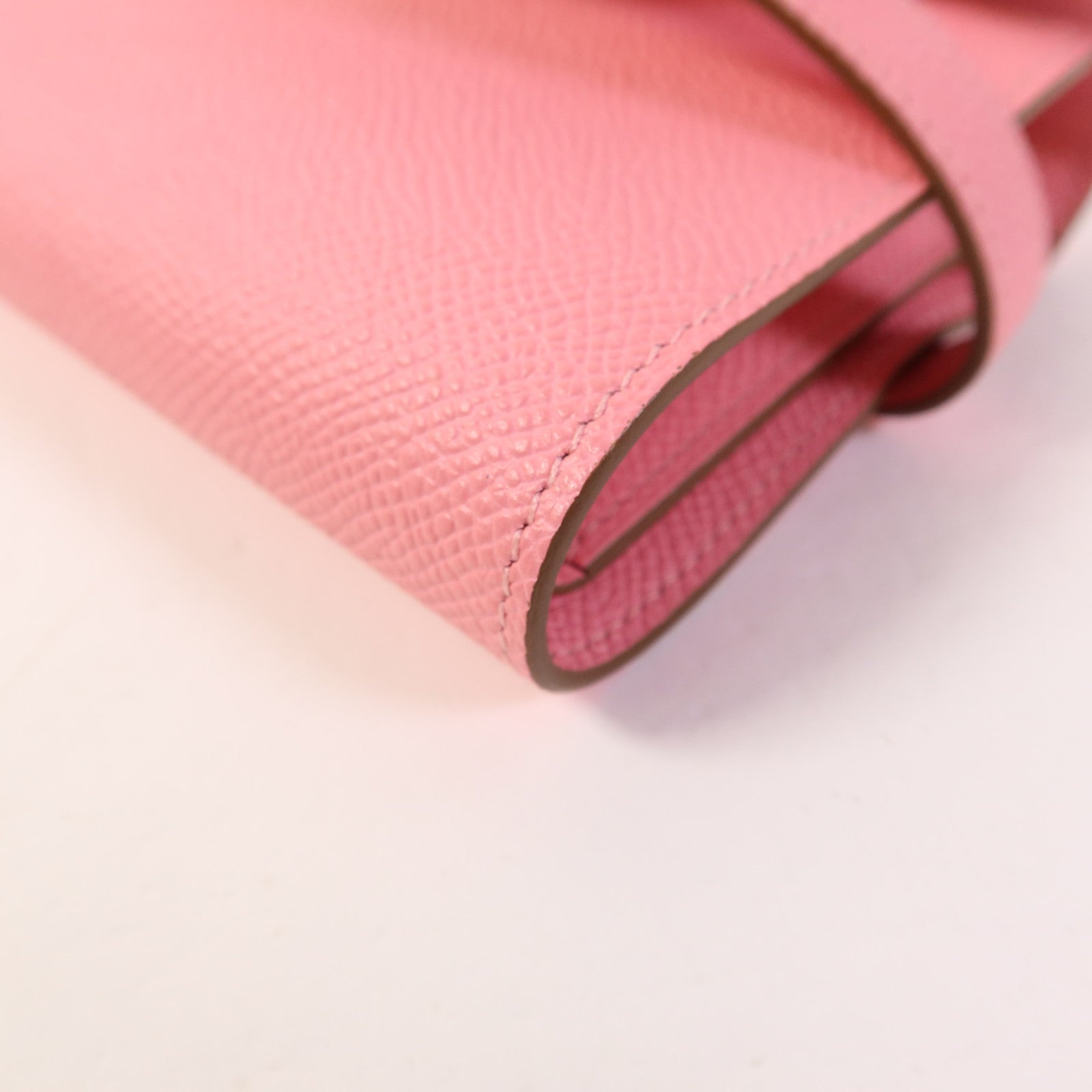 HERMES Epsom皮革Kelly Wallet銀扣錢包