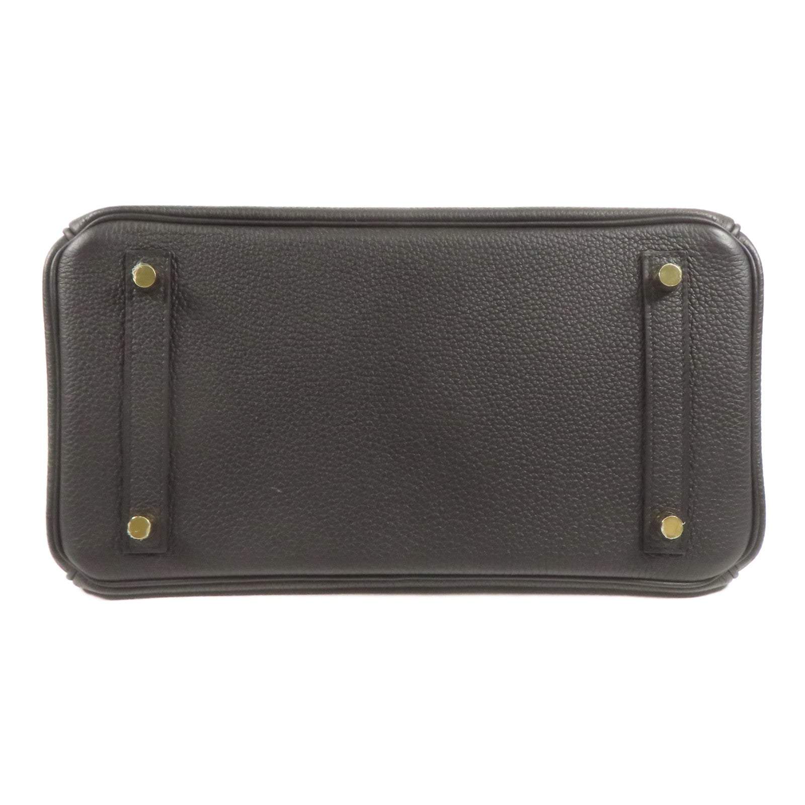 HERMES Togo皮革Birkin 30金扣手挽袋Black