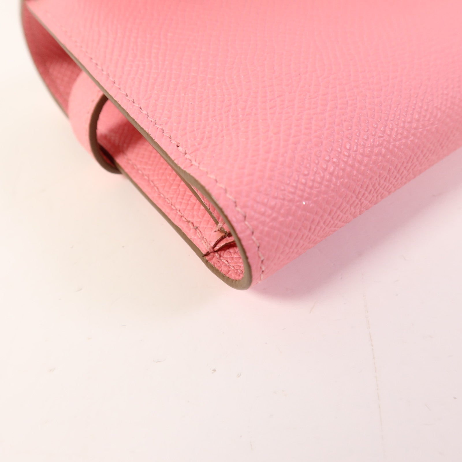 HERMES Epsom皮革Kelly Wallet銀扣錢包