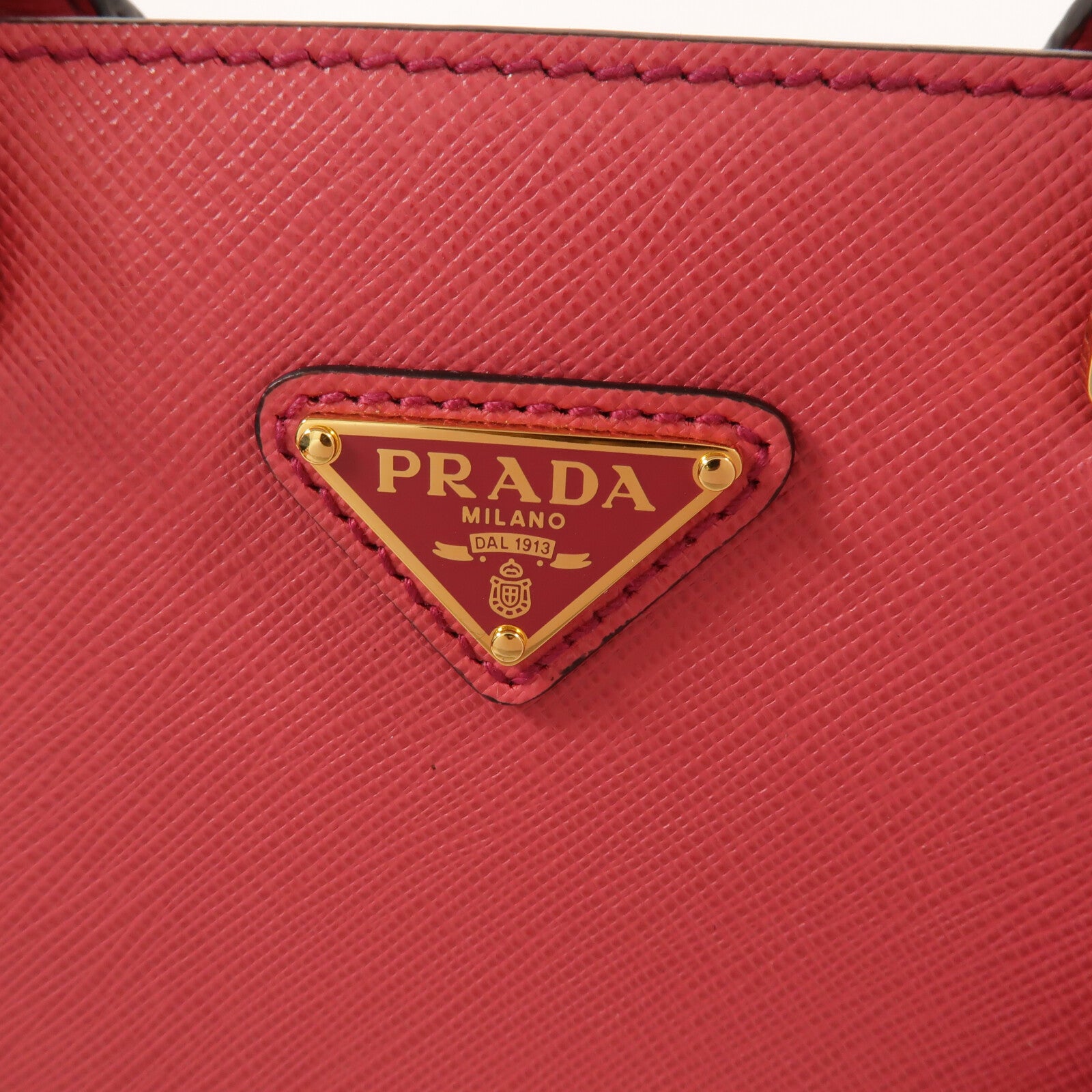 PRADA Saffiano皮革2 Way Shoulder手挽肩背兩用袋
