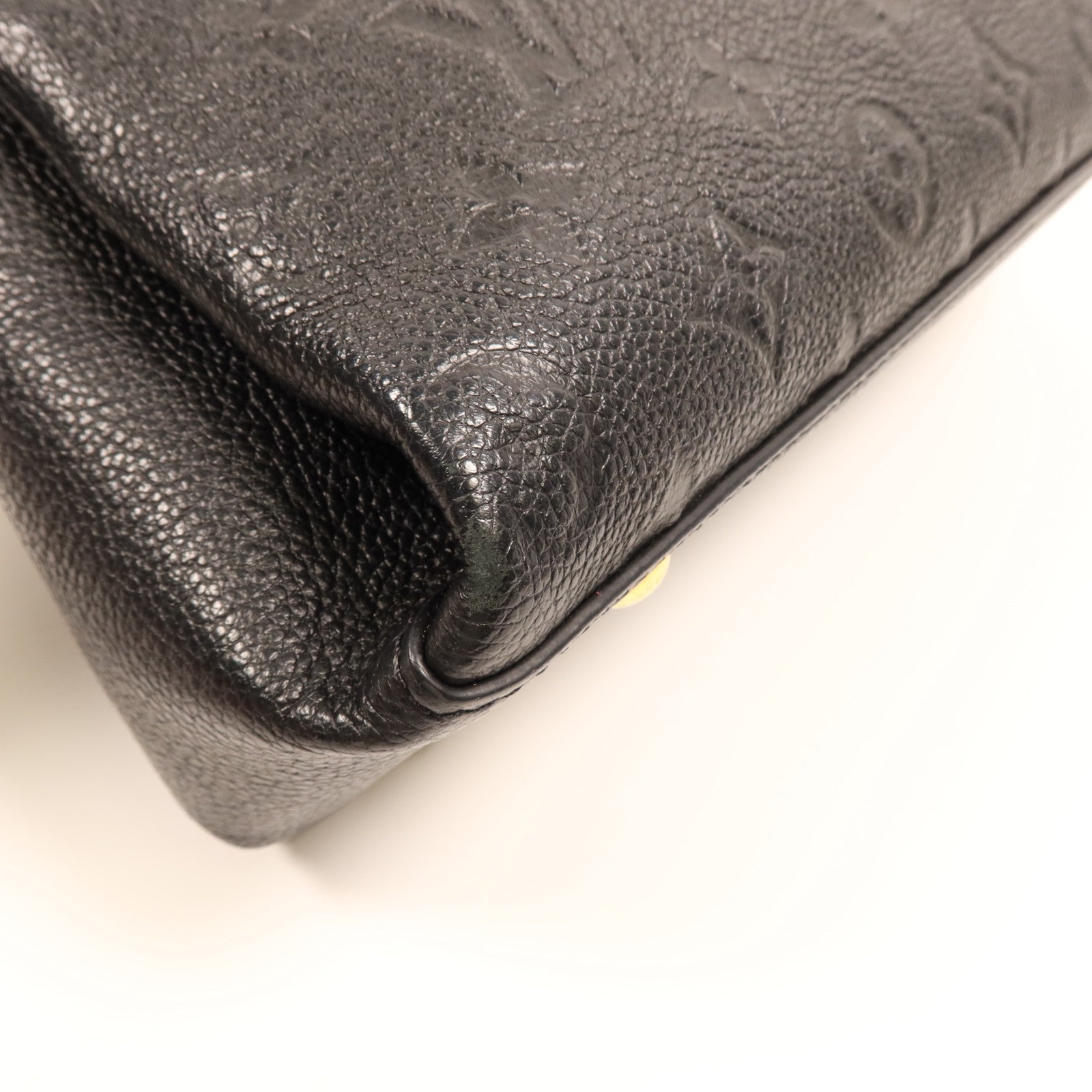 LOUIS VUITTON Monogram Empreinte Georges BB金扣手挽肩背兩用袋