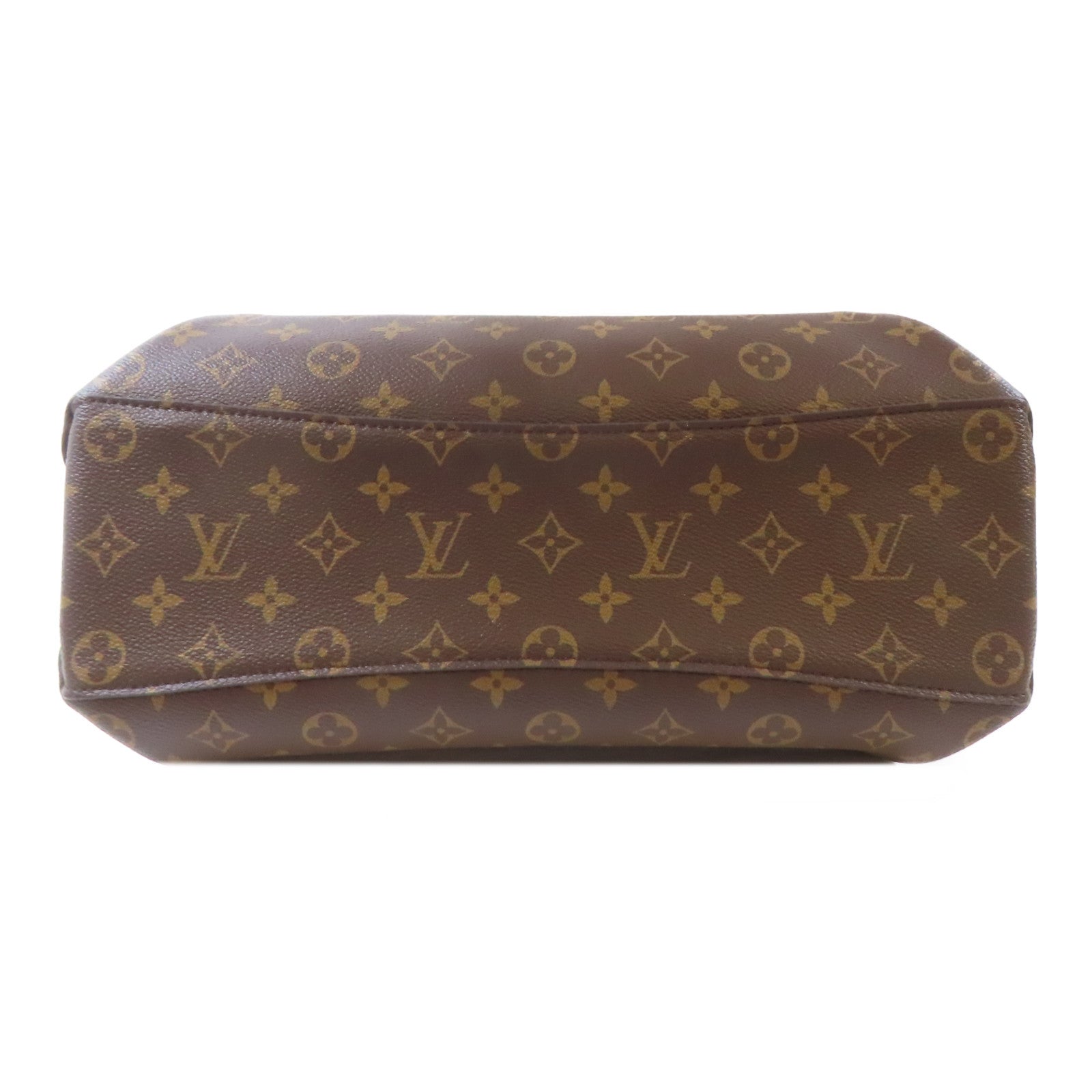 LOUIS VUITTON Monogram Rivoli MM金扣手挽肩背兩用袋啡色