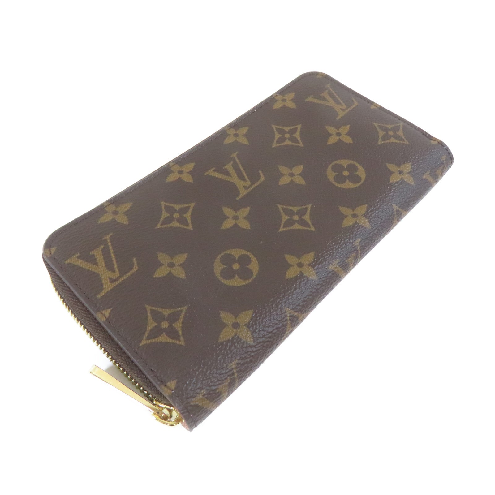 LOUIS VUITTON 【激減優惠】Monogram Zipper Long Wallet錢包啡色