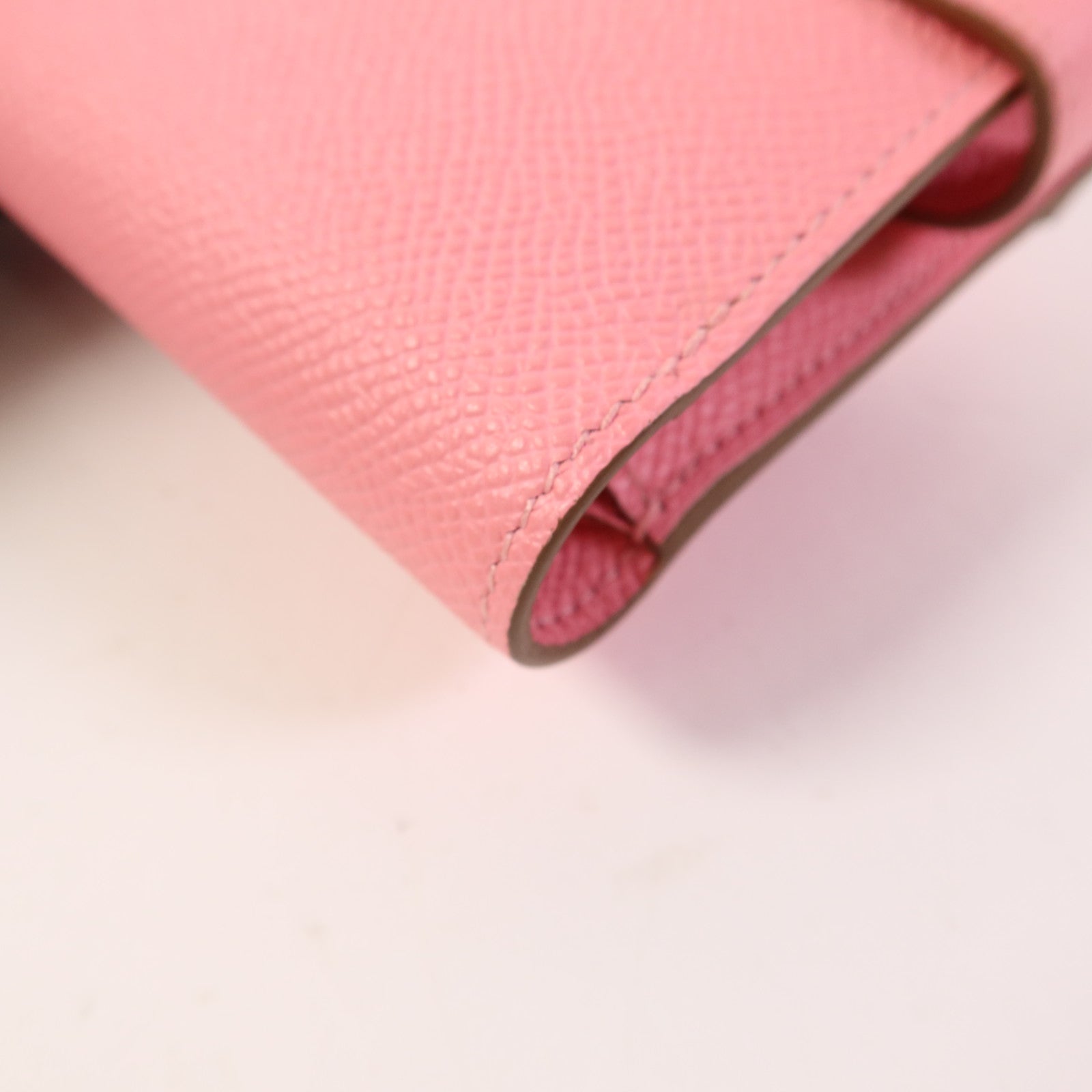 HERMES Epsom皮革Kelly Wallet銀扣錢包