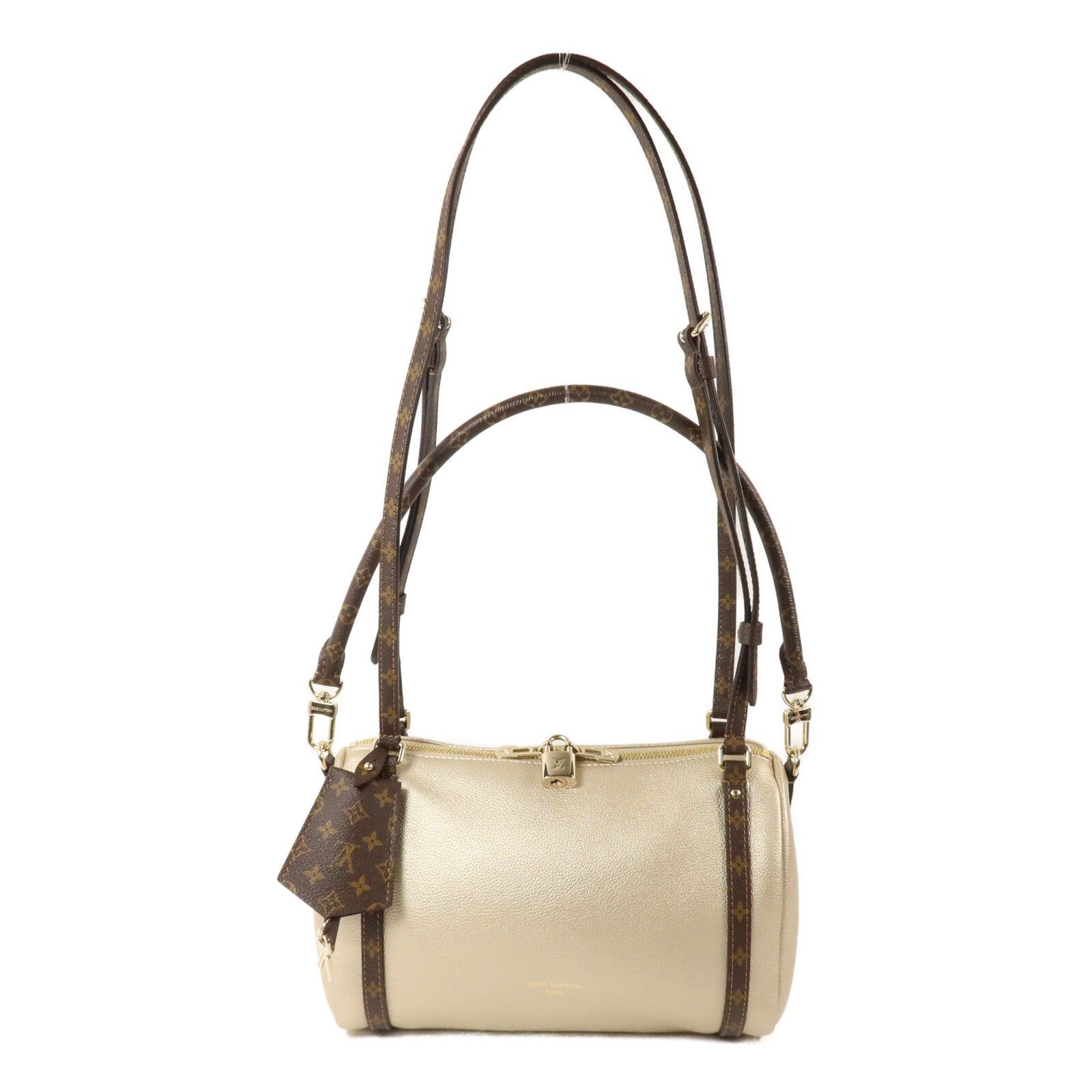 LOUIS VUITTON 牛皮皮革/Monogram Express PM手挽肩背兩用袋