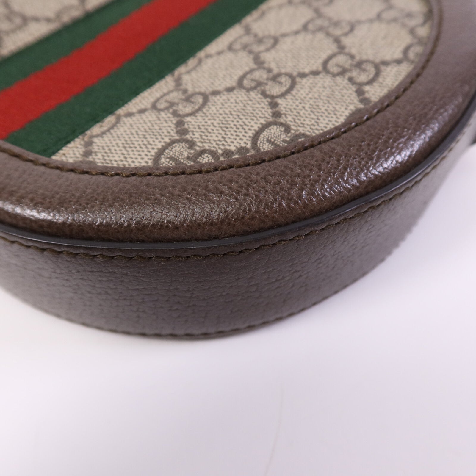 GUCCI 帆布Ophidia GG Mini金扣鏈帶肩背袋